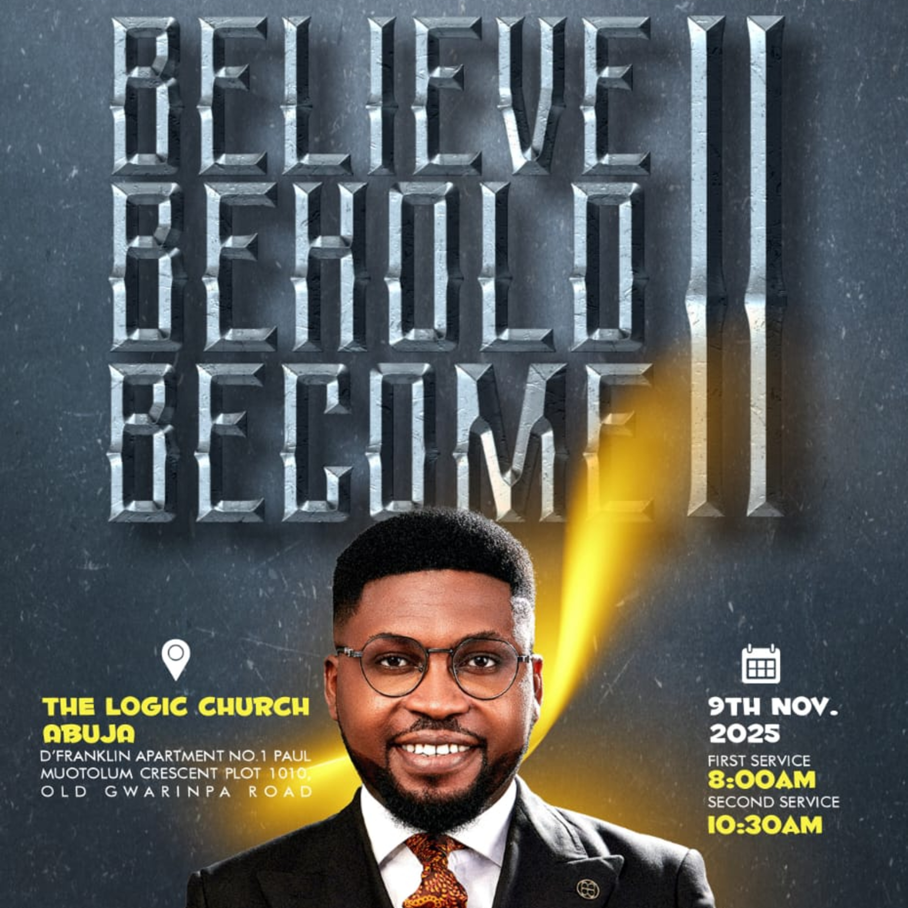 BELEVE, BEHOLD, BECOME 2 | 2ND SERVICE | REV. CHERISH AYO | THE LOGIC CHURCH | FCT, ABUJA episode artwork