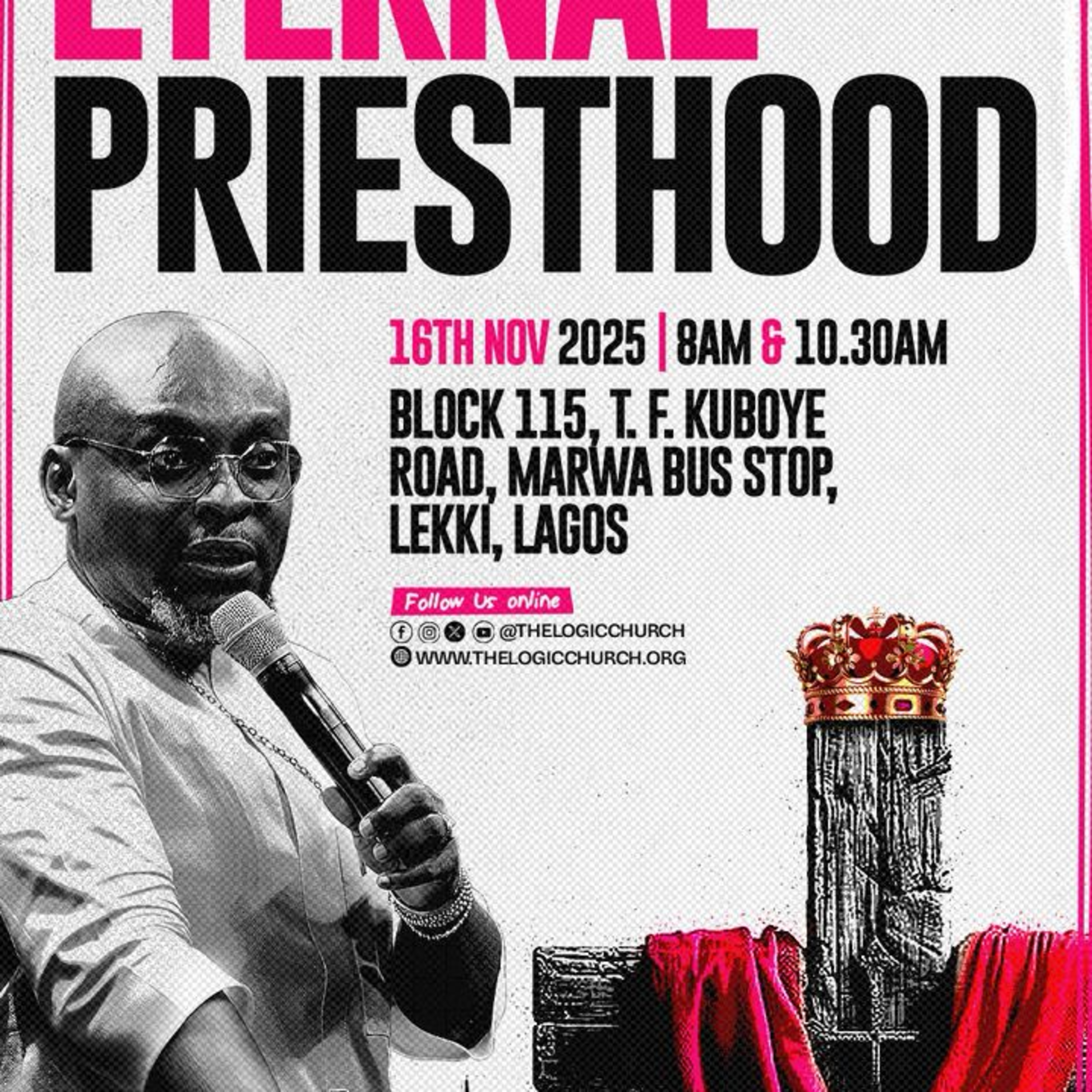 ETERNAL PRIESTHOOD | 1ST SERVICE | APOSTLE FLOURISH PETERS | THE LOGIC CHURCH | HQ  episode artwork