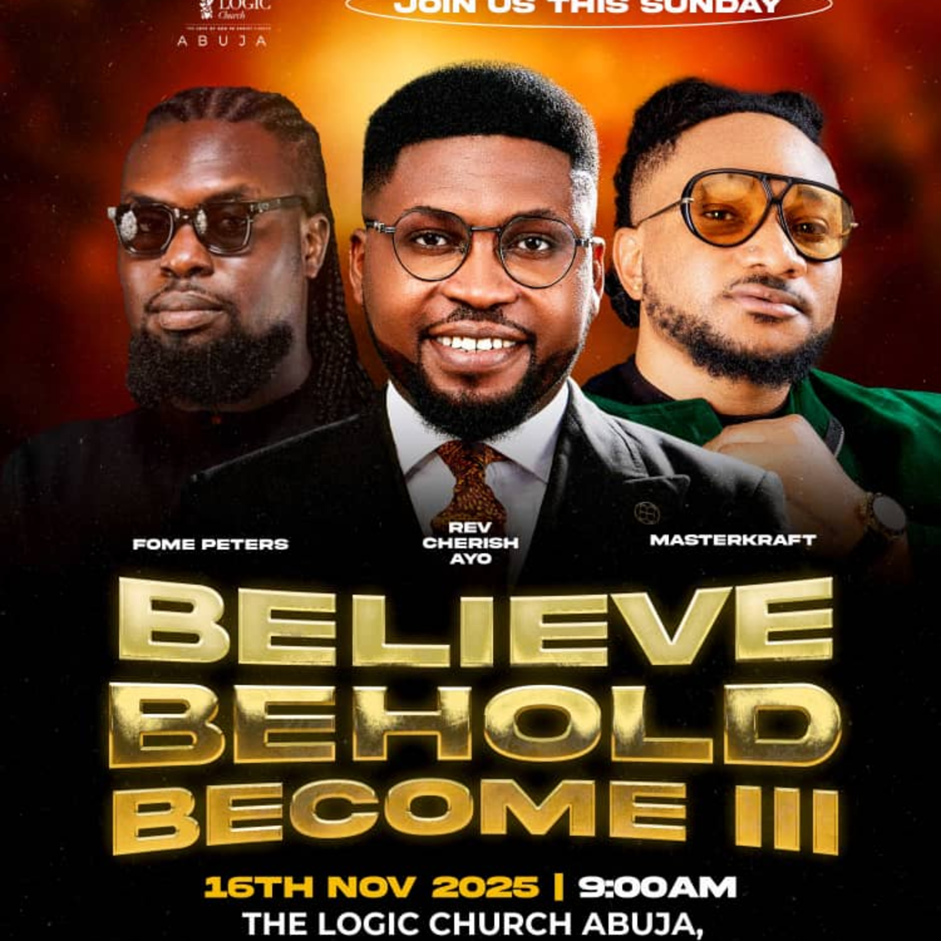 BELEVE, BEHOLD, BECOME III | REV. CHERISH AYO | THE LOGIC CHURCH | FCT, ABUJA episode artwork