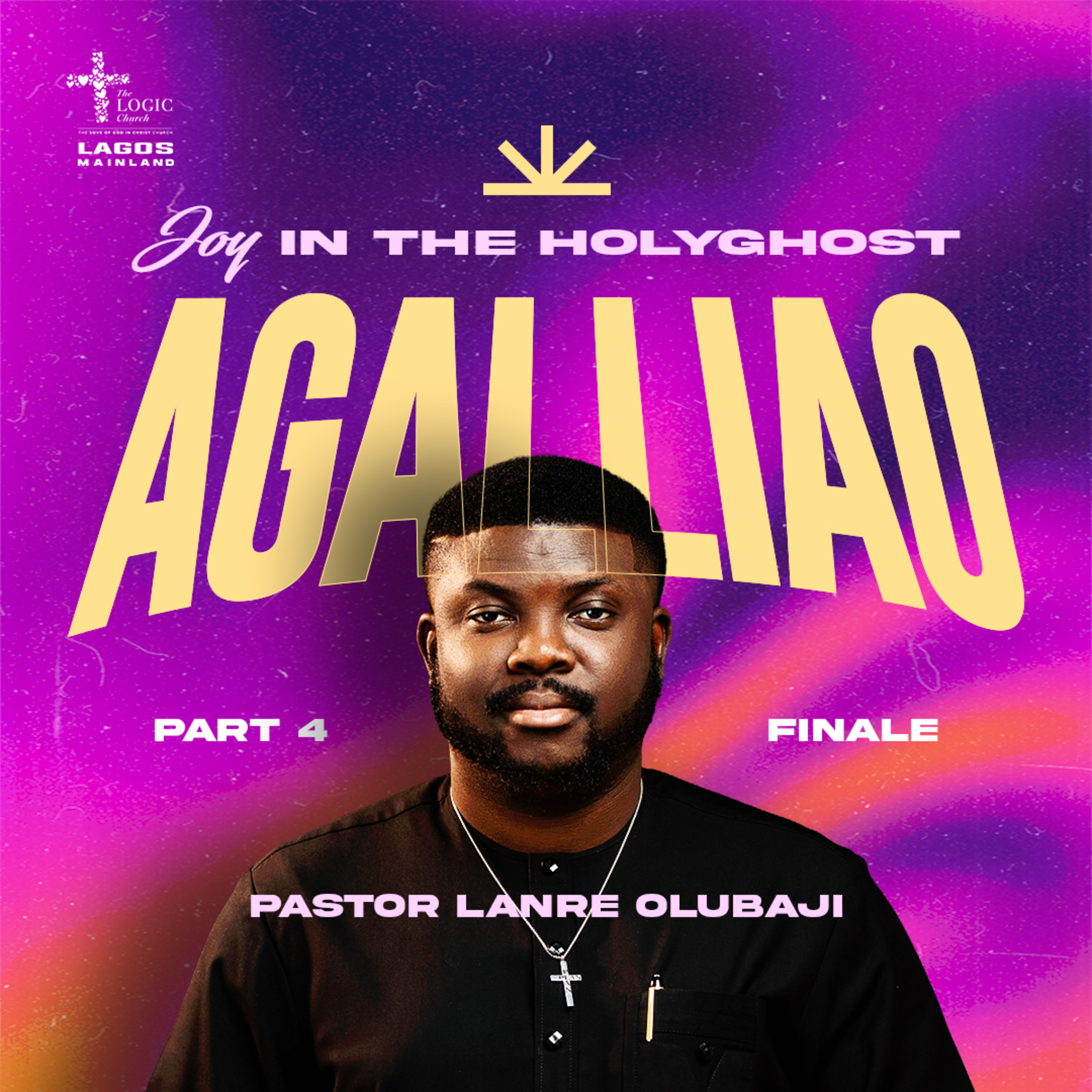 AGALLIAO 4 - JOY IN THE HOLYGHOST | 2ND SERVICE | PASTOR LANRE OLU BAJI | THE LOGIC CHURCH | MAINLAND, LAGOS episode artwork