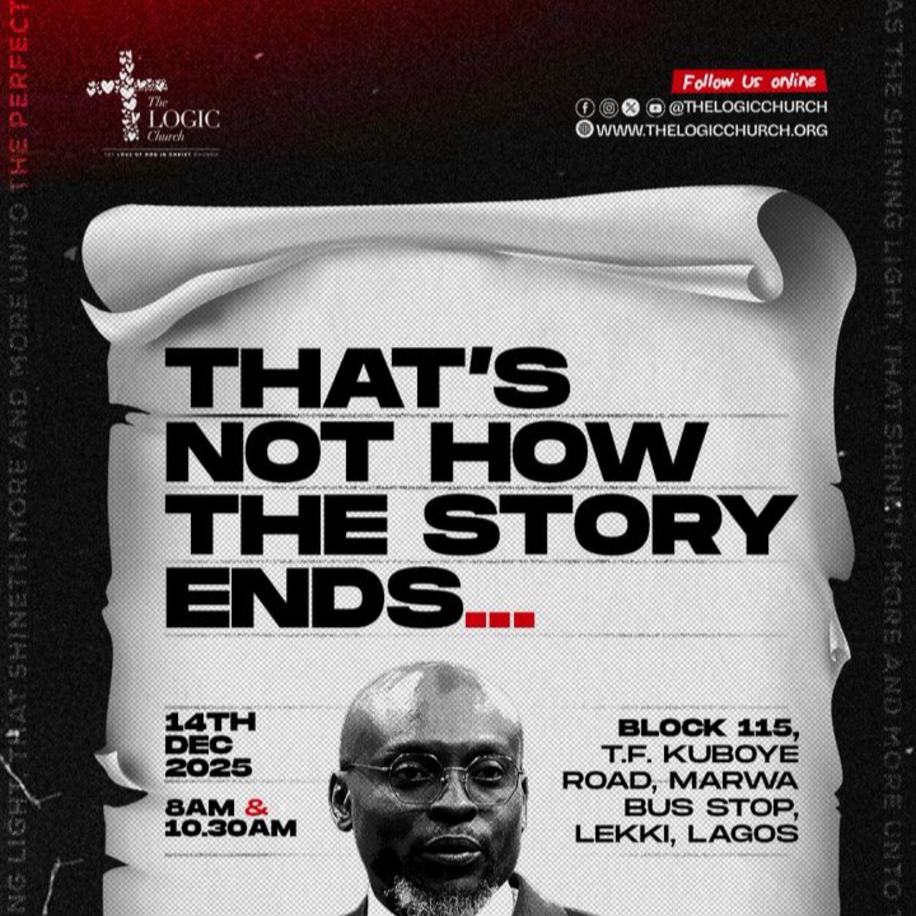 THAT'S NOT HOW THE STORY ENDS |1ST SERVICE | APOSTLE FLOURISH PETERS | THE LOGIC CHURCH | HQ