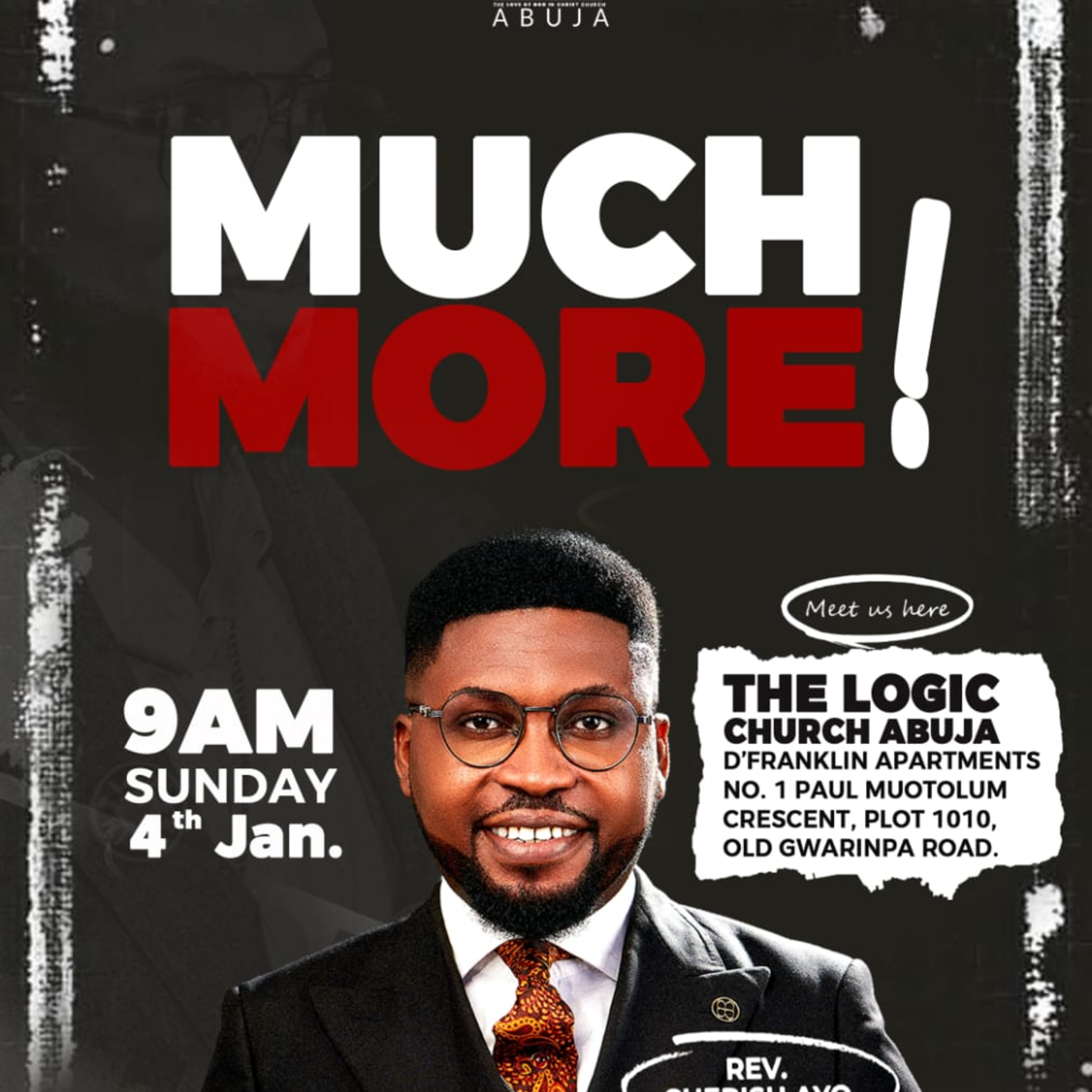 MUCH MORE | REV. CHERISH AYO | THE LOGIC CHURCH | FCT | ABUJA episode artwork