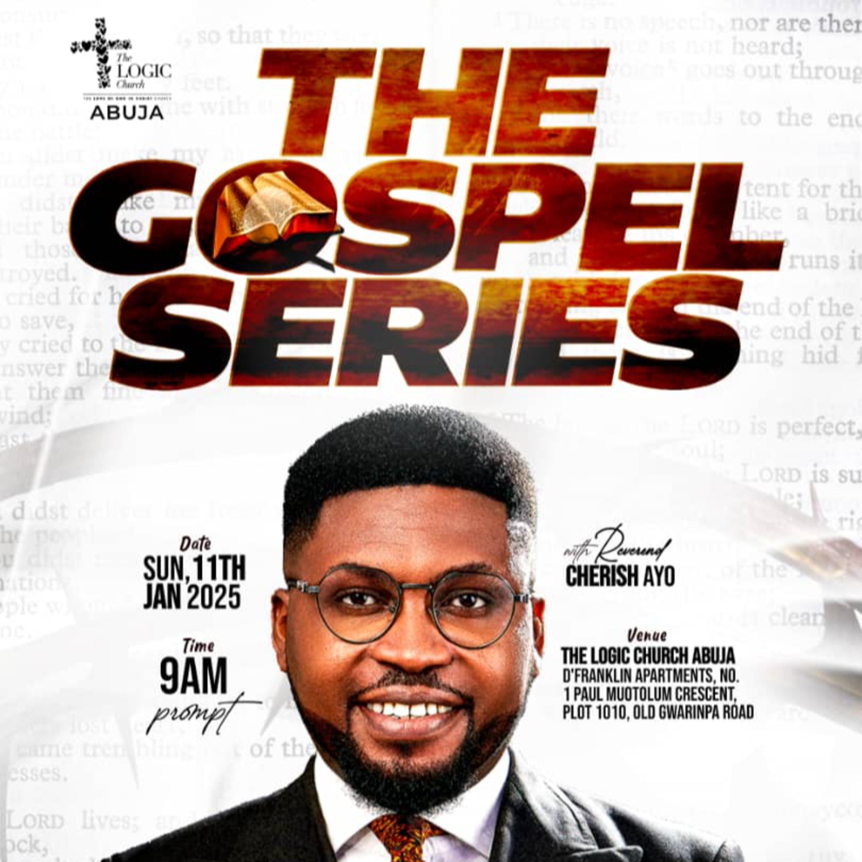 THE GOSPEL SERIES | REV. CHERISH AYO | THE LOGIC CHURCH | FCT | ABUJA episode artwork