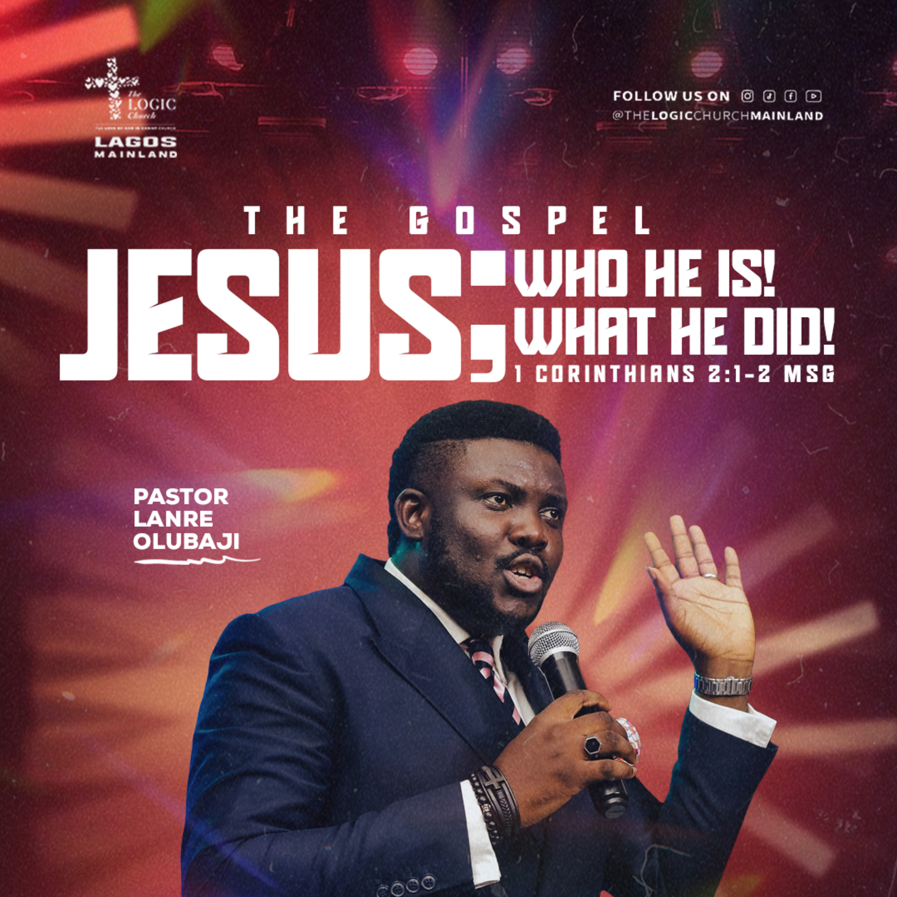 THE GOSPEL SERIES | 1ST SERVICE | PASTOR LANRE OLUBAJI | THE LOGIC CHURCH | MAINLAND, LAGOS episode artwork