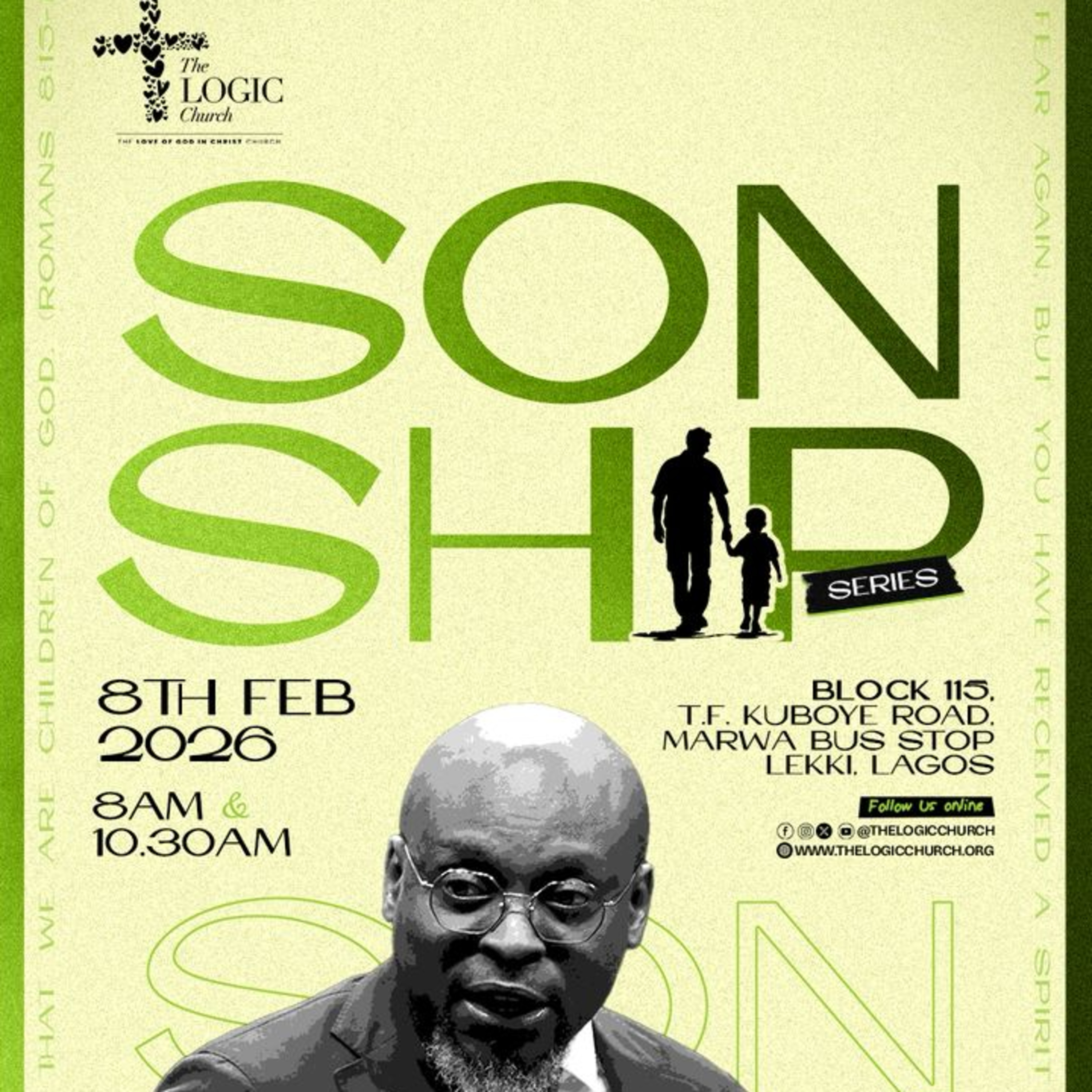 SONSHIP SERIES | 1ST SERVICE | APOSTLE FLOURISH PETERS | THE LOGIC CHURCH | HQ  episode artwork