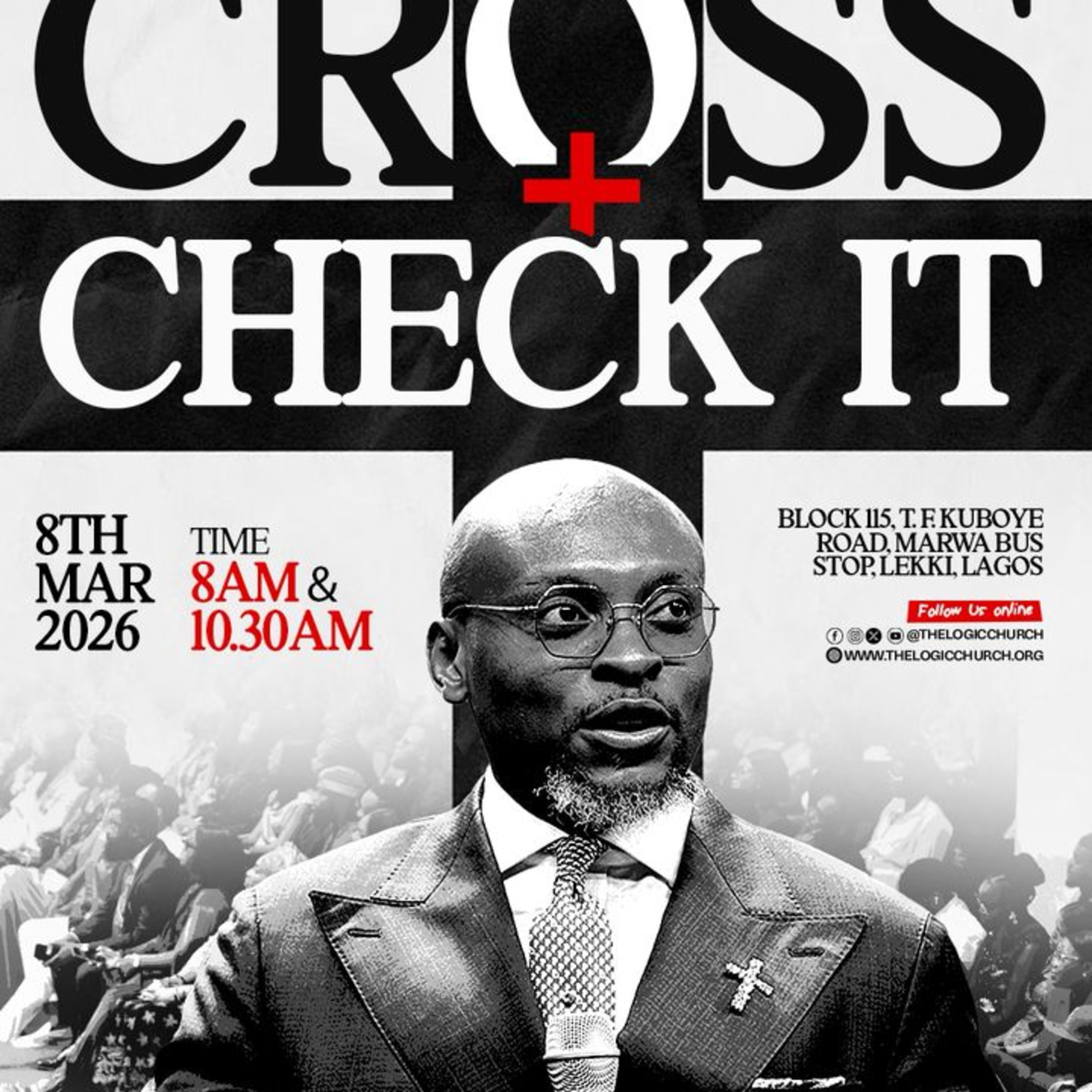 LET'S CROSS CHECT IT | 1ST SERVICE | APOSTLE FLOURISH PETERS | THE LOGIC CHURCH | HQ  episode artwork