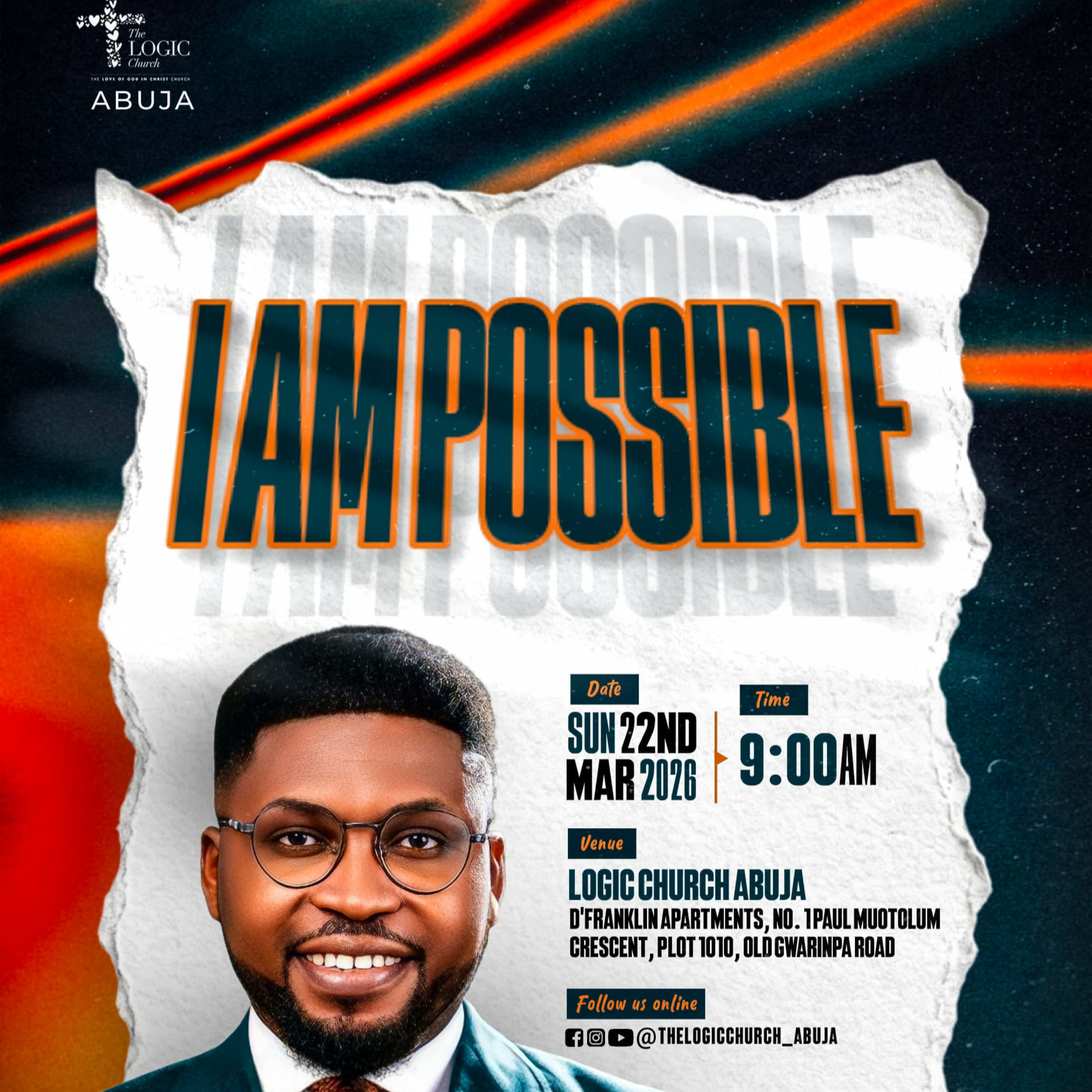 I AM POSSIBLE | REV. CHERISH AYO | THE LOGIC CHURCH | FCT | ABUJA episode artwork