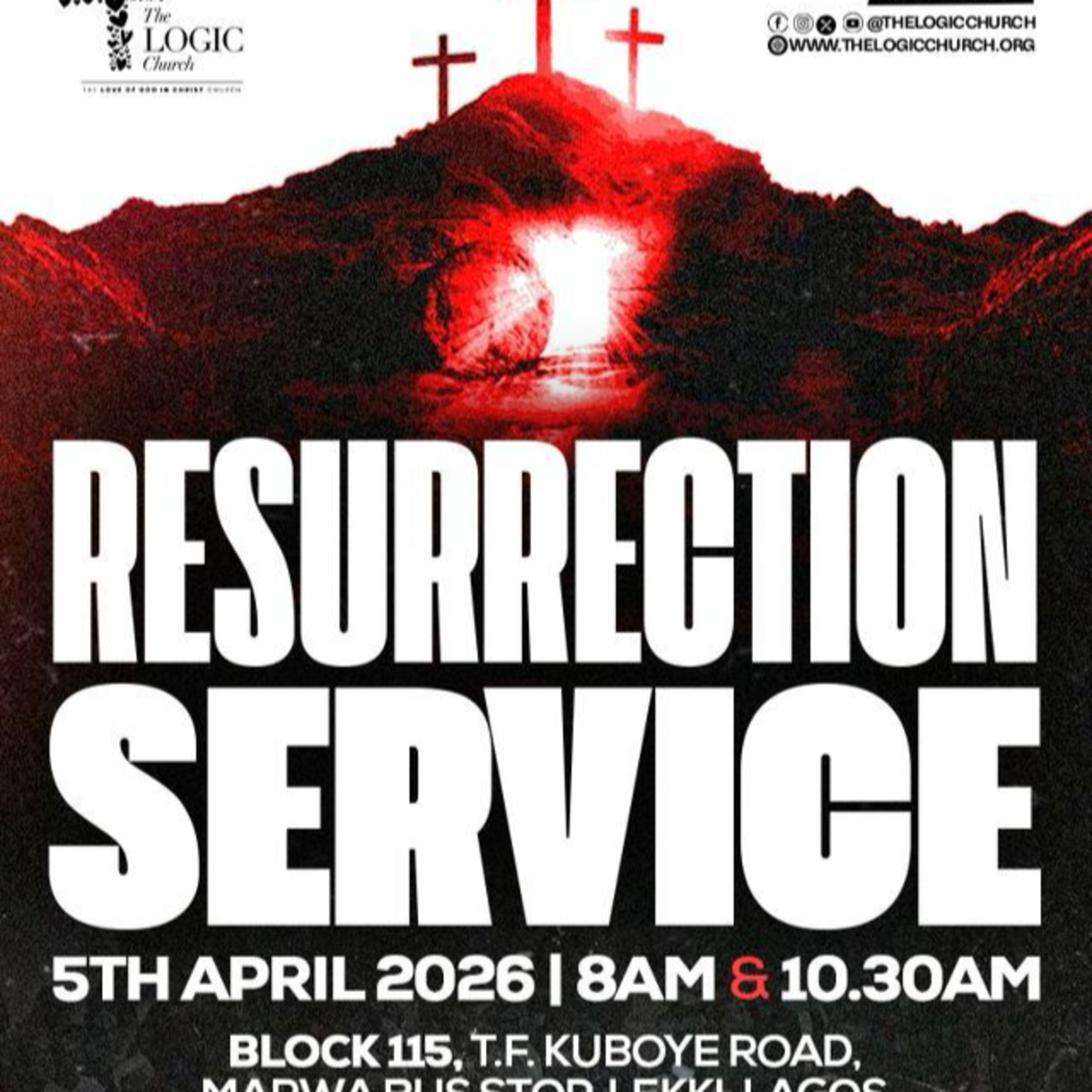 RESURRECTION SERVICE | 2ND SERVICE | APOSTLE FLOURISH PETERS | THE LOGIC CHURCH | HQ  episode artwork