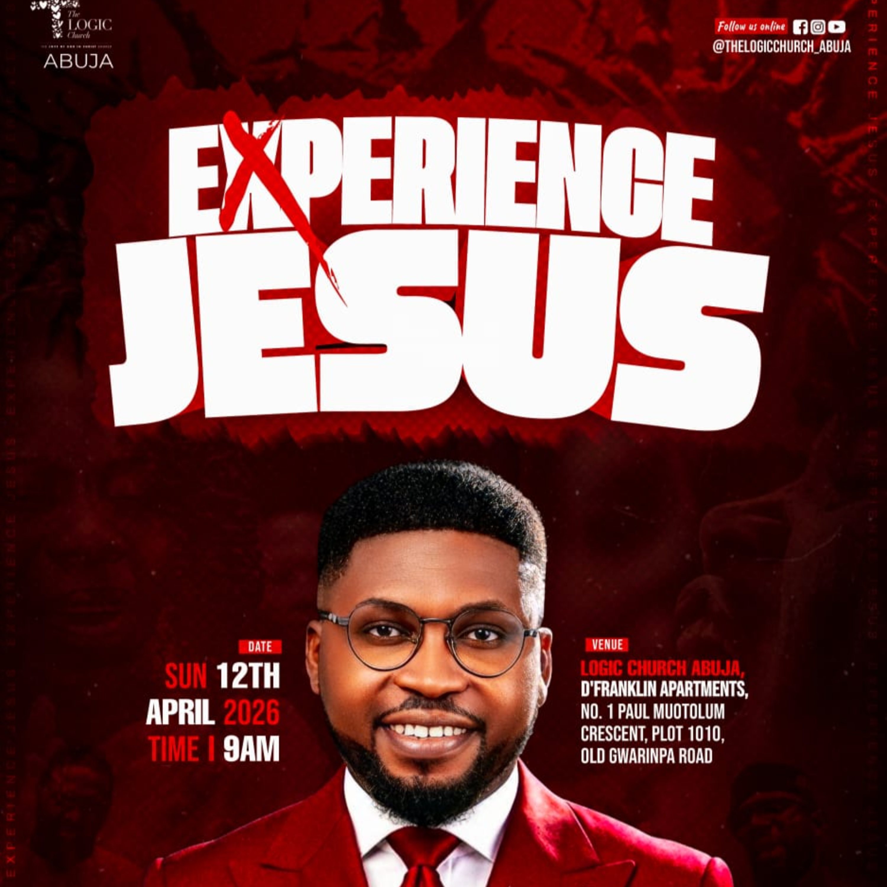 EXPERIENCE JESUS | REV. CHERISH AYO | THE LOGIC CHURCH | FCT | ABUJA episode artwork