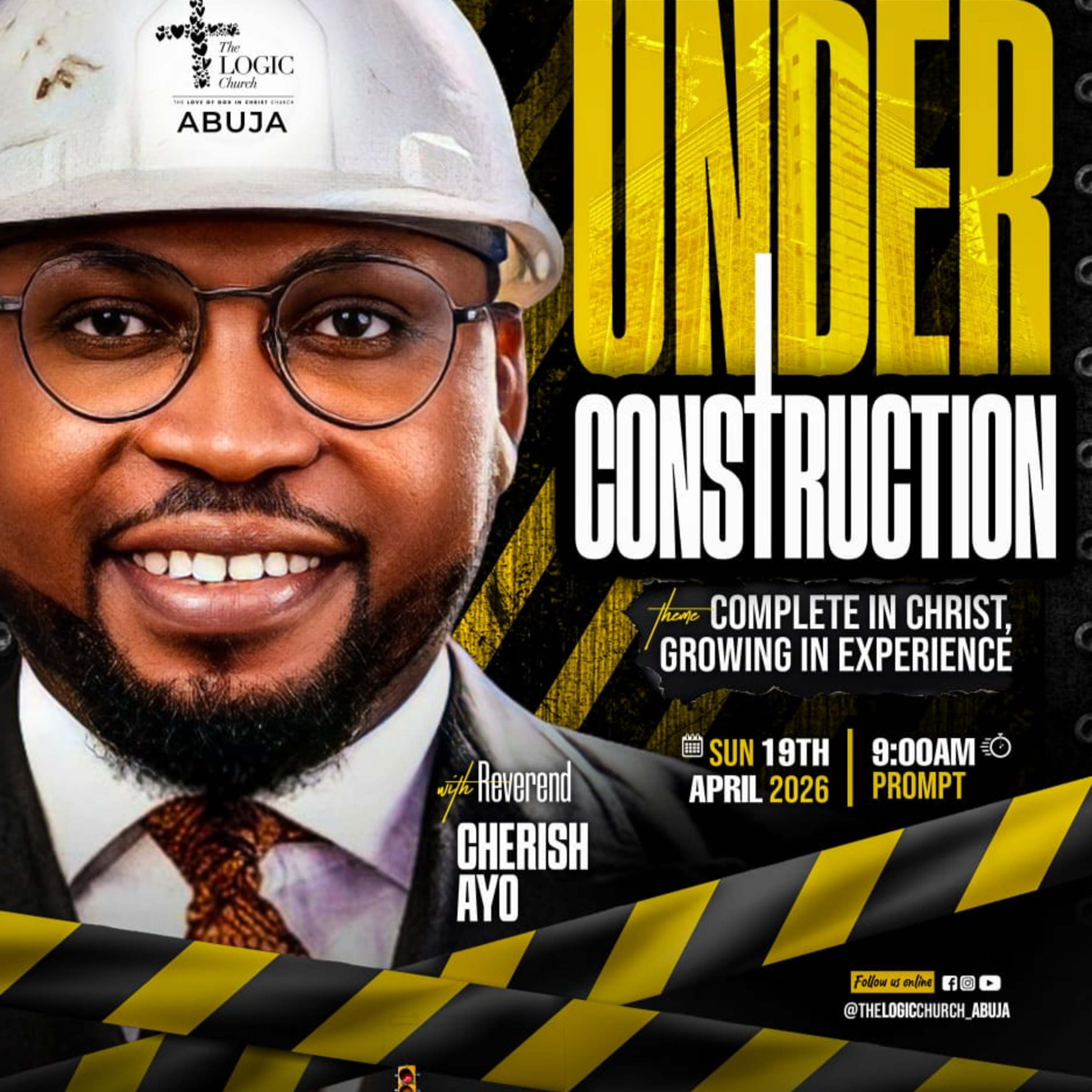 UNDER CONSTRUCTION | REV. CHERISH AYO | THE LOGIC CHURCH | FCT | ABUJA episode artwork