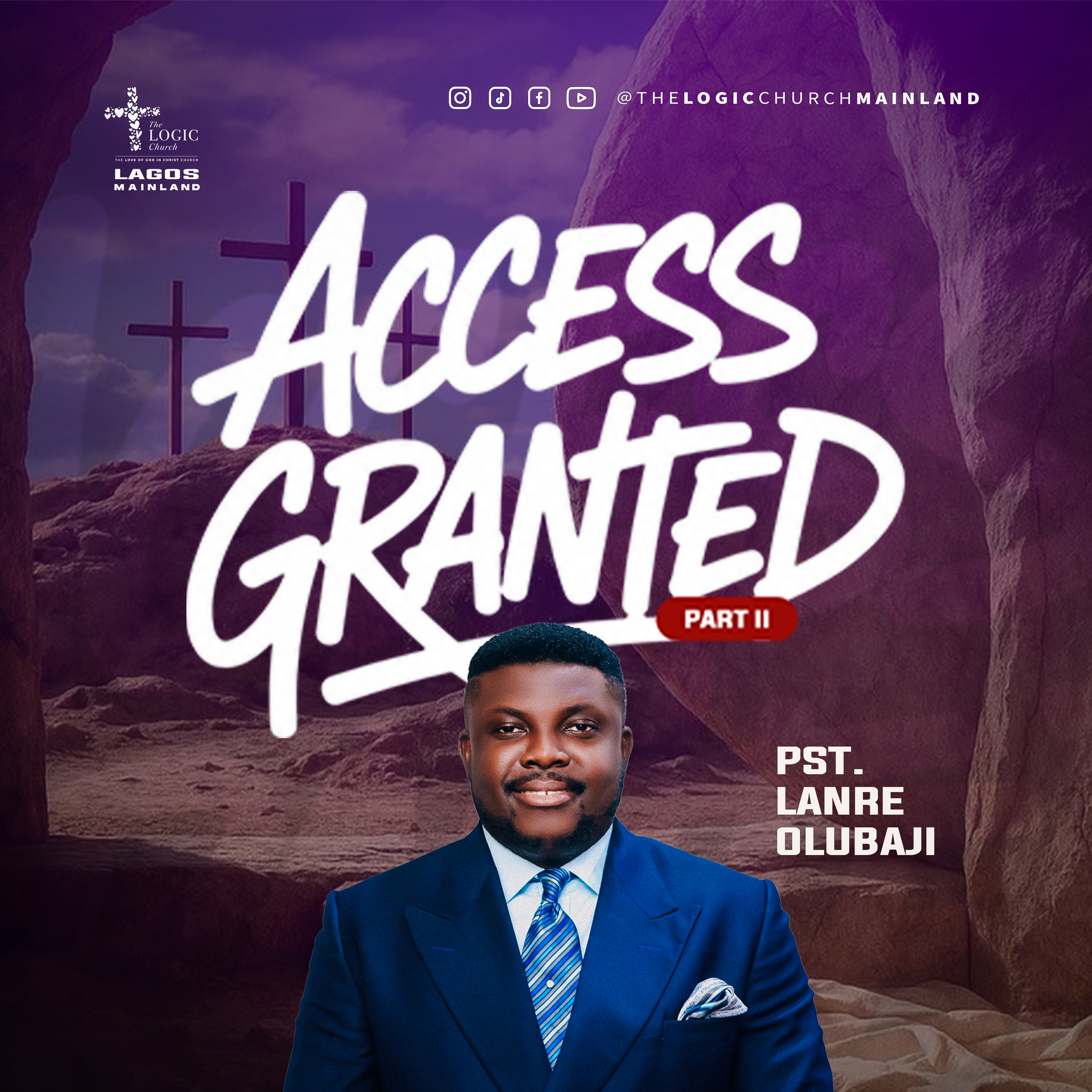 ACCESS GRANTED 2 | 1ST SERVICE PASTOR LANRE OLUBAJI | THE LOGIC CHURCH | MAINLAND, LAGOS episode artwork
