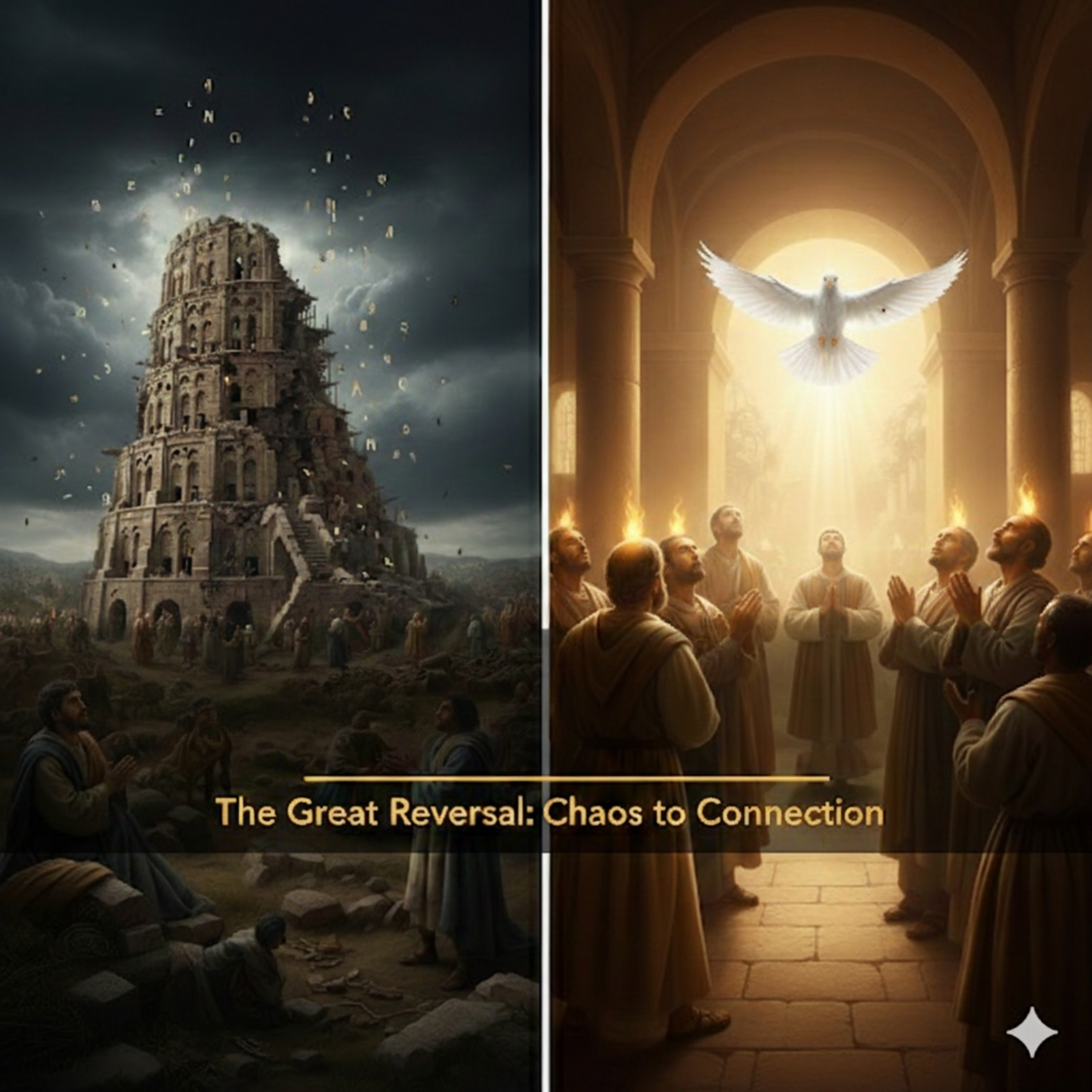 The Great Reversal: Babel vs. Pentecost | சிதறடிக்கப்பட்ட மொழிகள் இணைந்தது எப்படி?  episode artwork