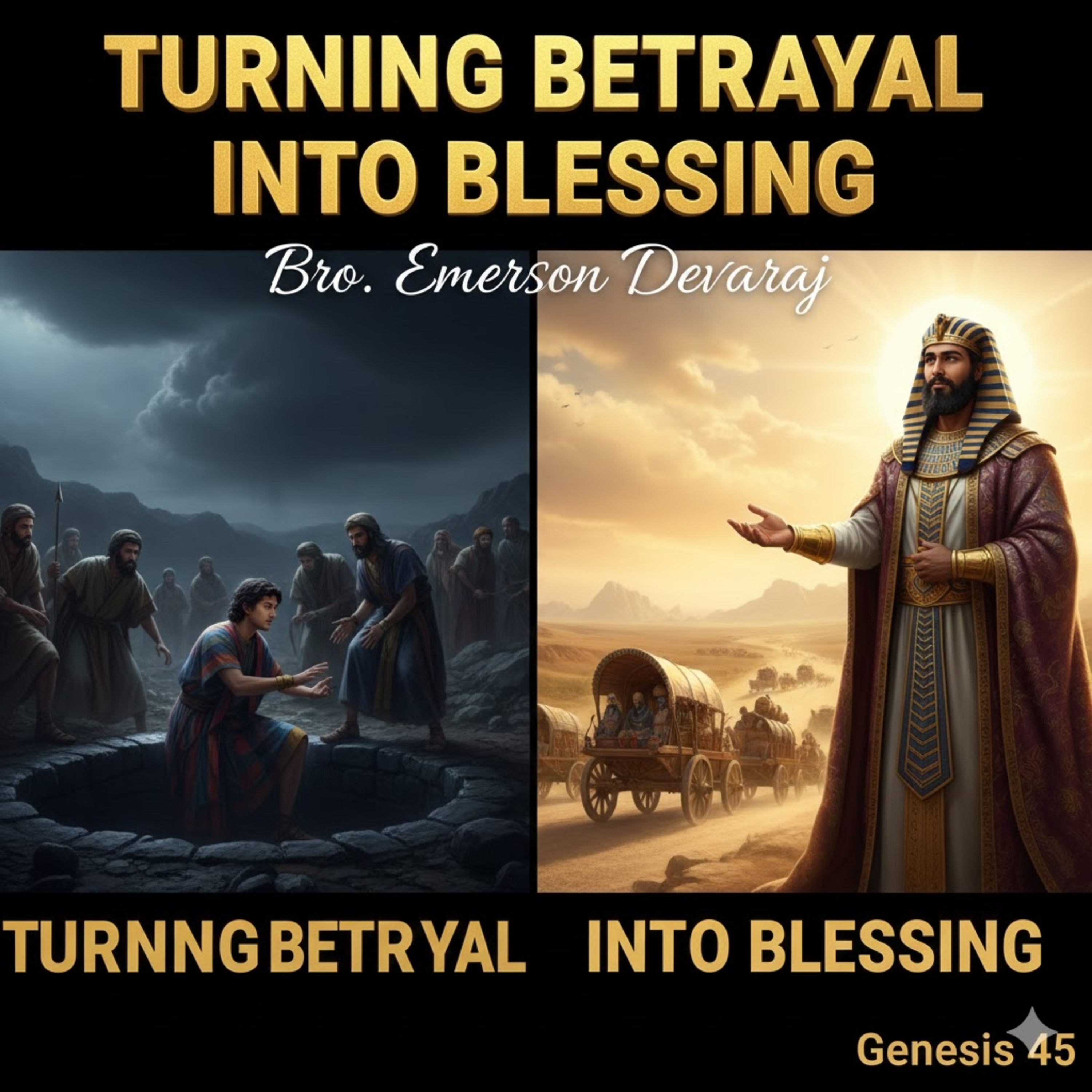 Turning Betrayal into Blessing | தீங்கு நன்மையாக மாறியது! | கோசேன் தேசத்தின் அழைப்பு. episode artwork
