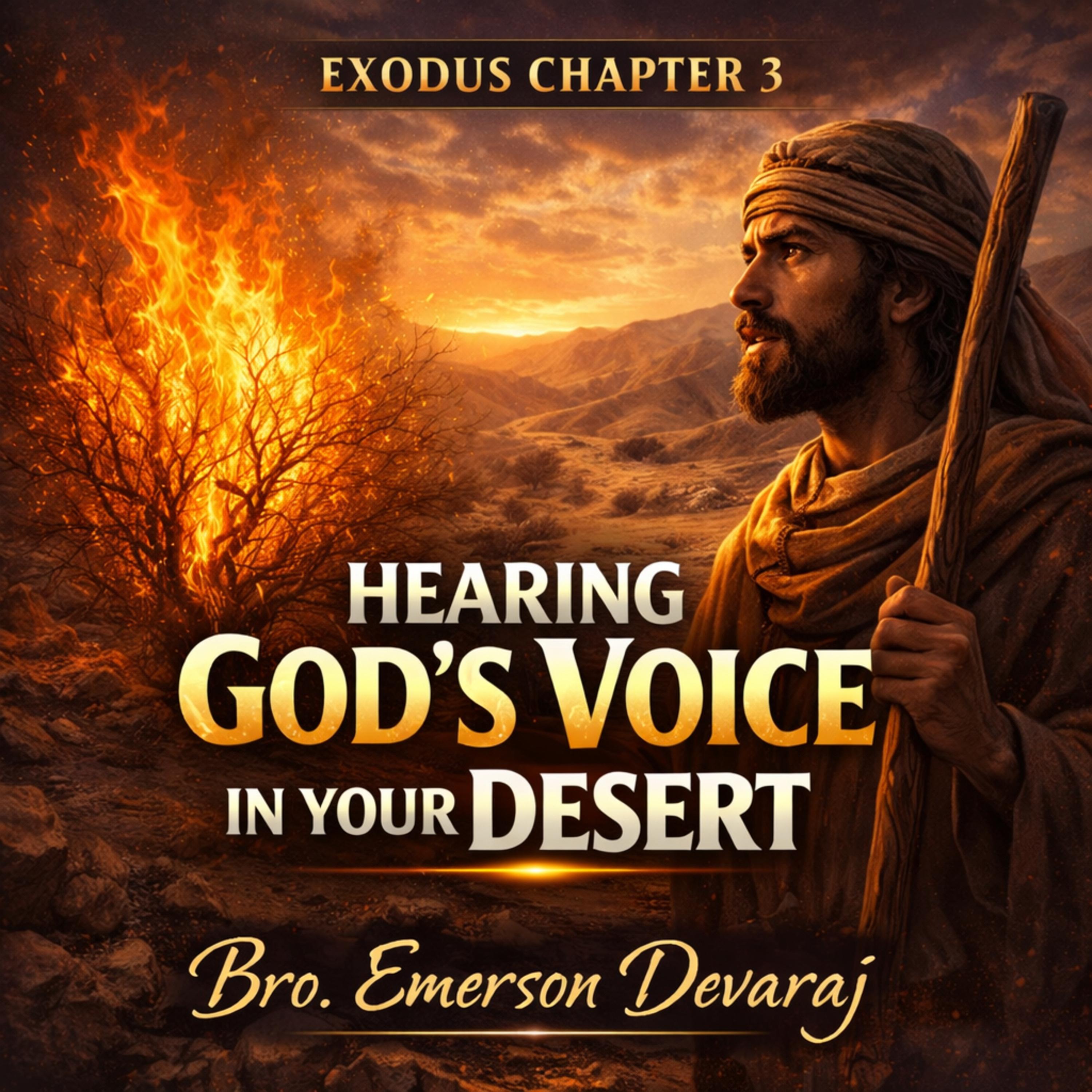 Hearing God’s Voice in Your Desert | Exodus 3 | வனாந்தரத்தில் கேட்கும் தேவ சத்தம்! episode artwork