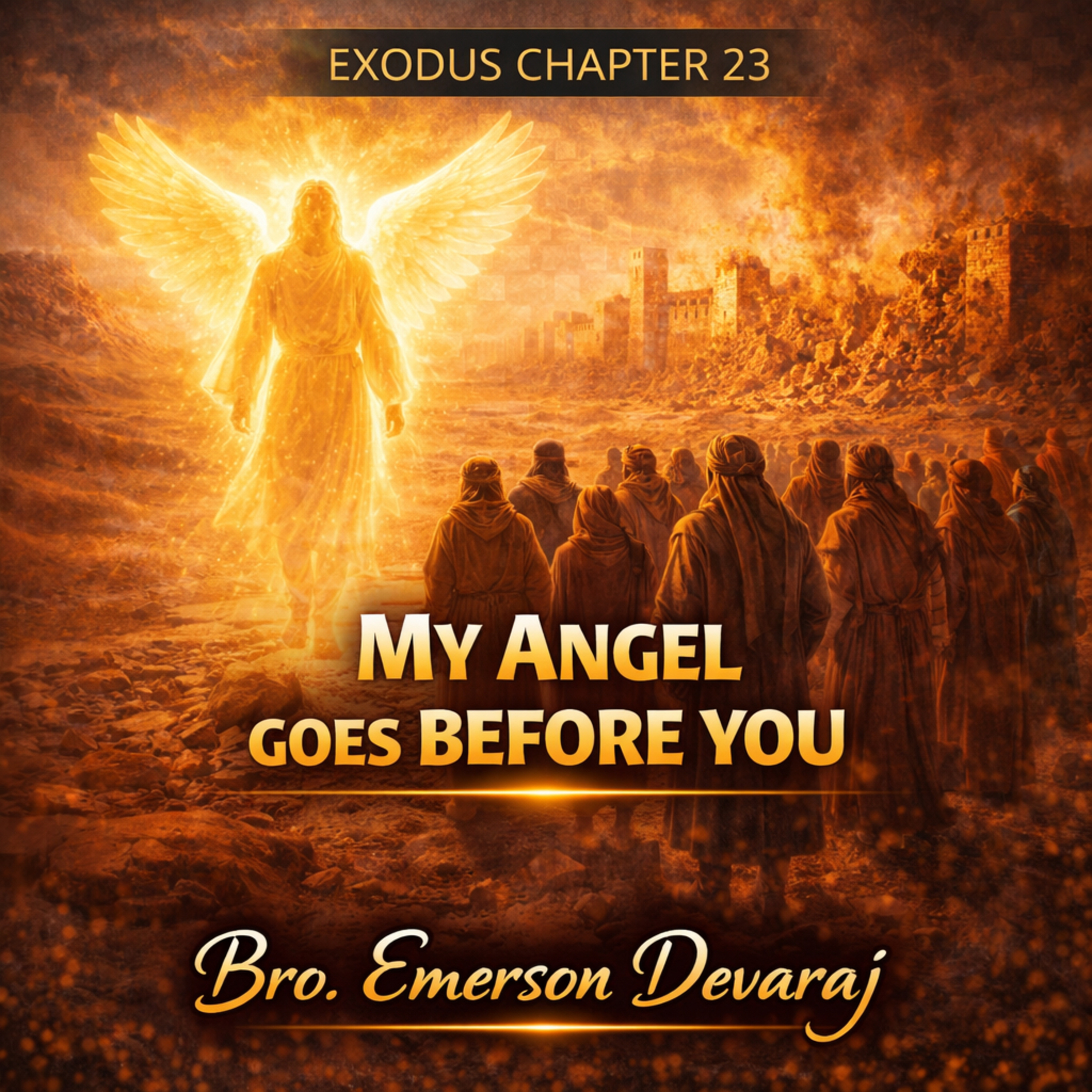 The Secret to Overcoming Your Enemies | என் தூதன் உனக்கு முன்னே செல்வார்! Exodus 23 episode artwork
