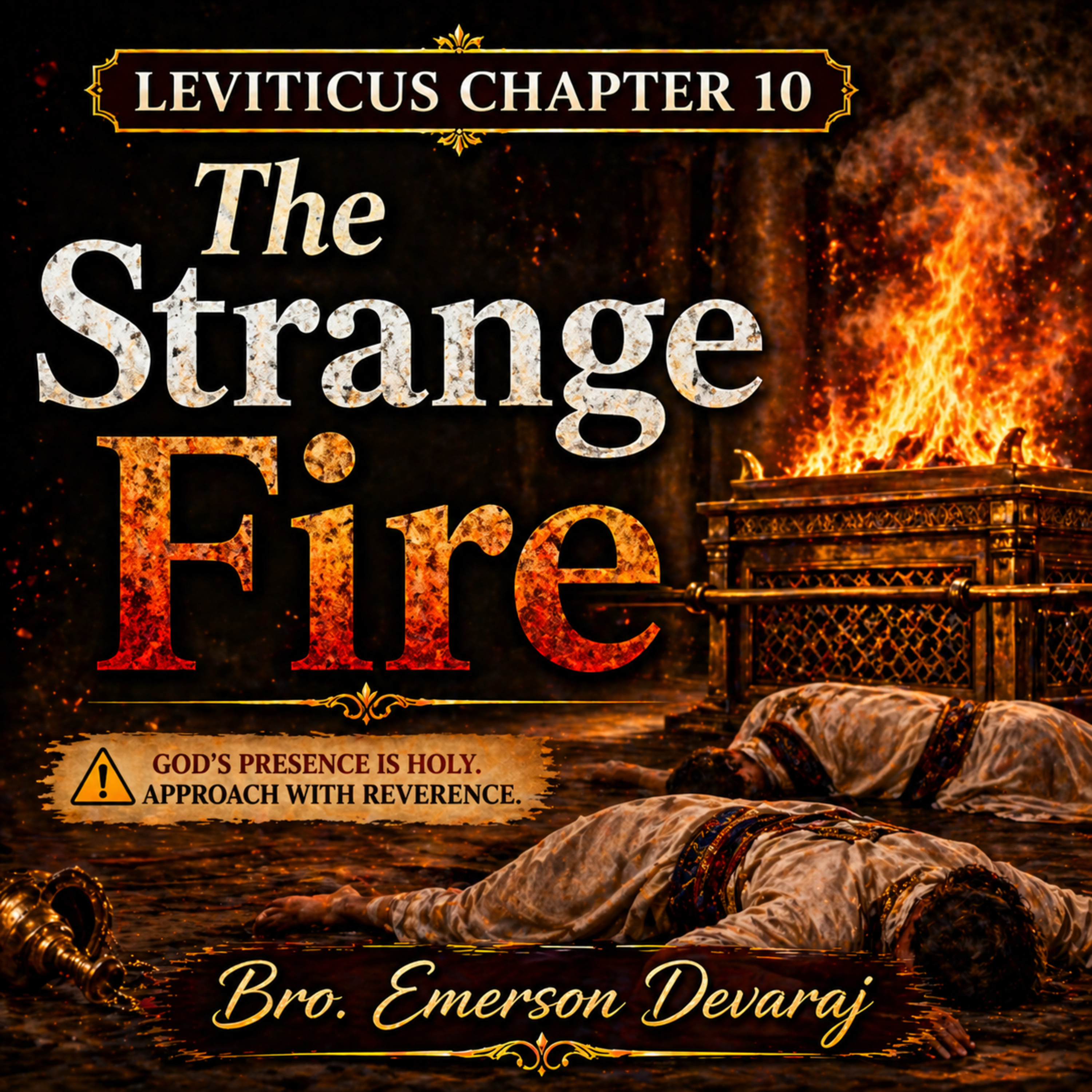 Strange Fire: The Danger of Casual Worship | அந்நிய அக்கினி: லேவியராகமம் 10! episode artwork