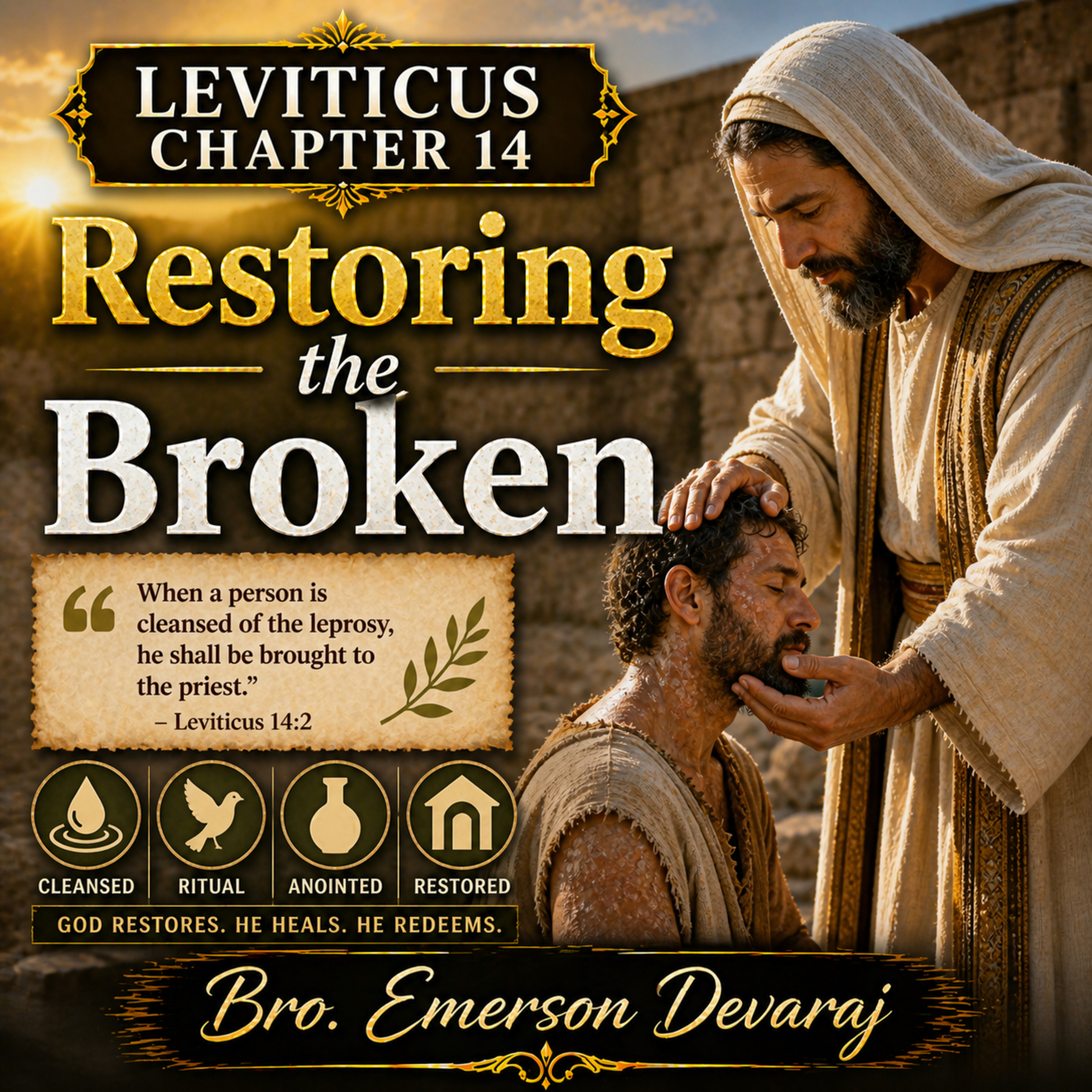 Restoring the Broken (Leviticus 14) | மீட்கப்பட்ட வாழ்க்கை! episode artwork