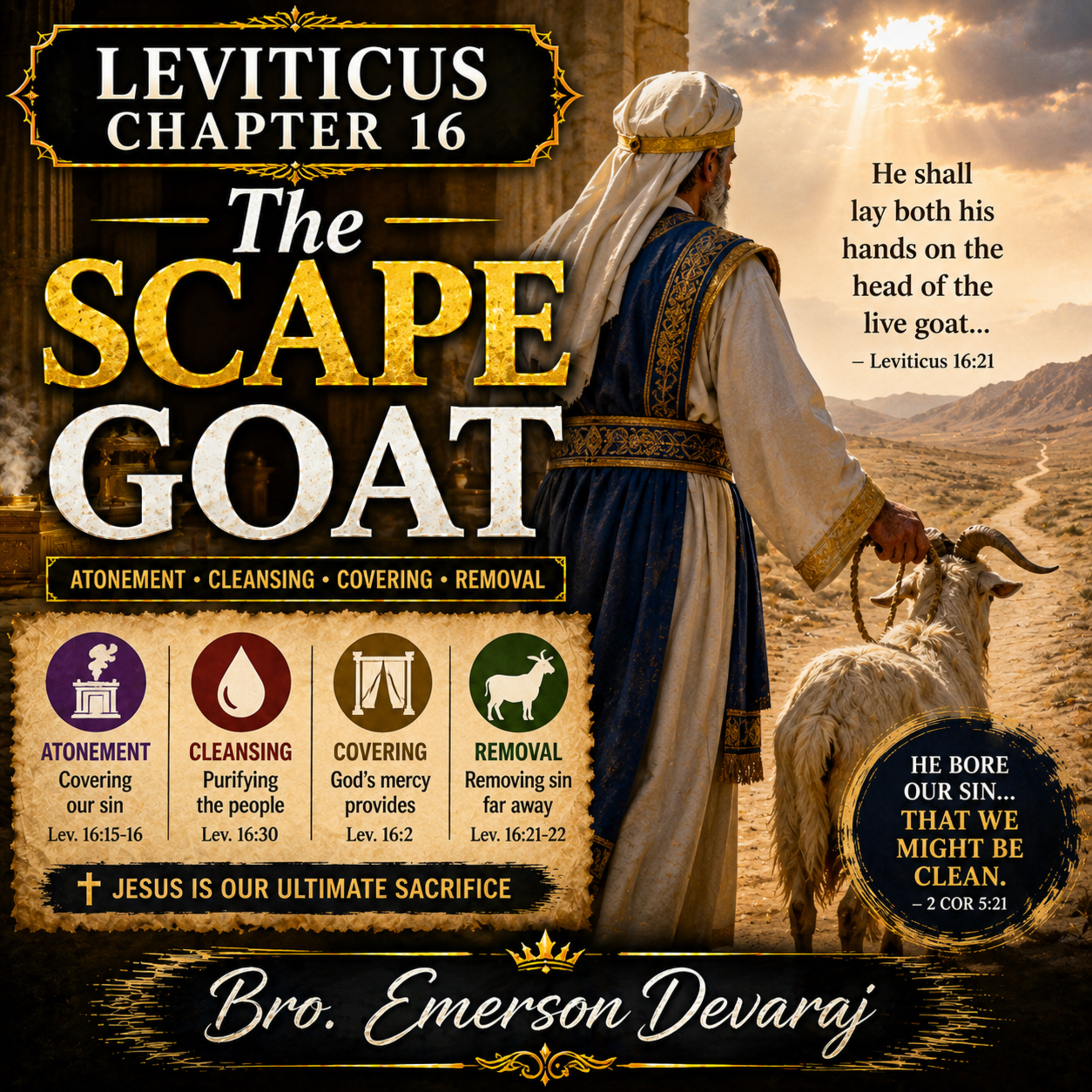 The Scapegoat: How Your Sins Are Carried Away Forever | நம் பாவங்களை சுமந்து தீர்த்த இயேசு! episode artwork