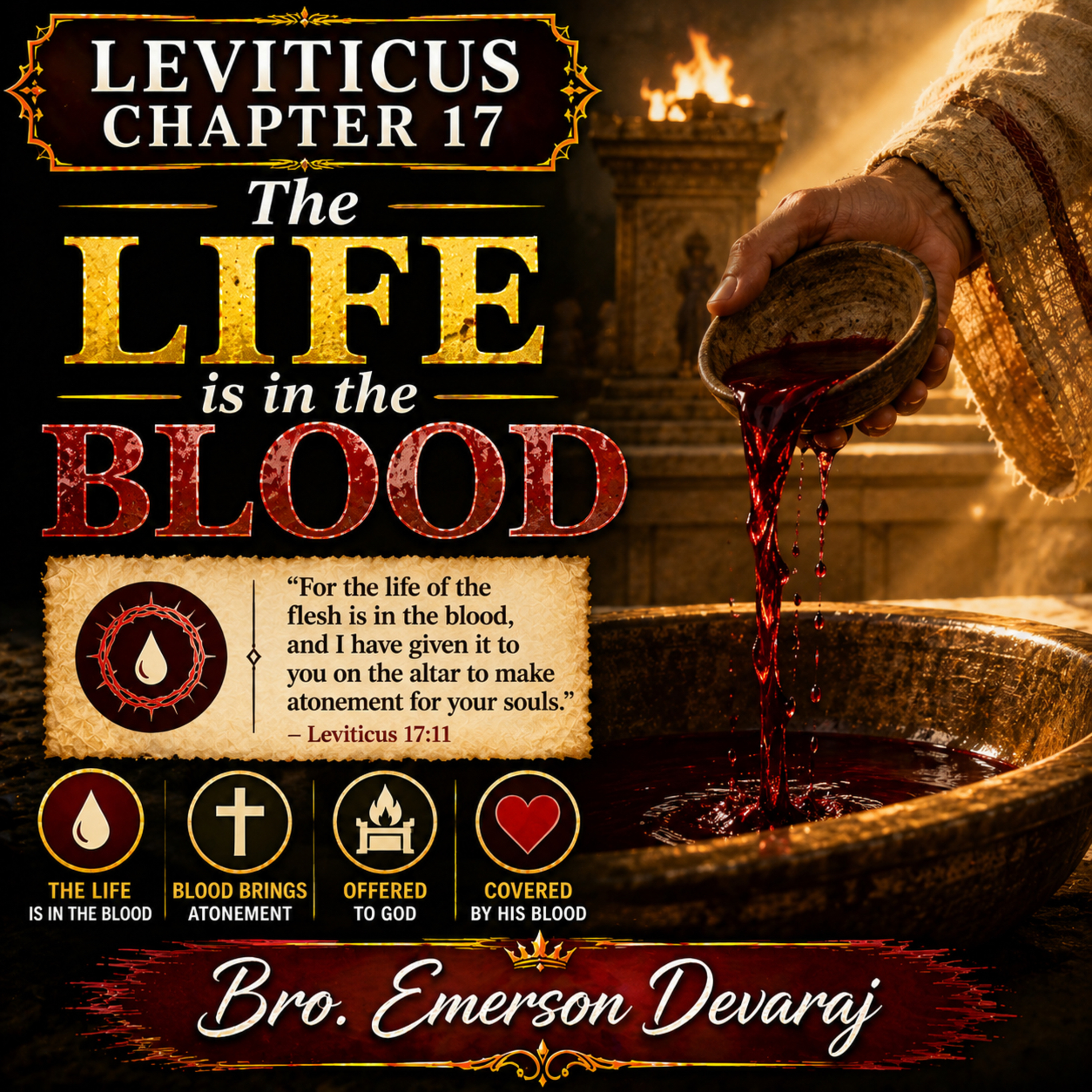 The Life is in the Blood | பலிபீடத்தின் ரகசியம்: நாம் ஏன் இரத்தத்தை உண்ணக்கூடாது? episode artwork