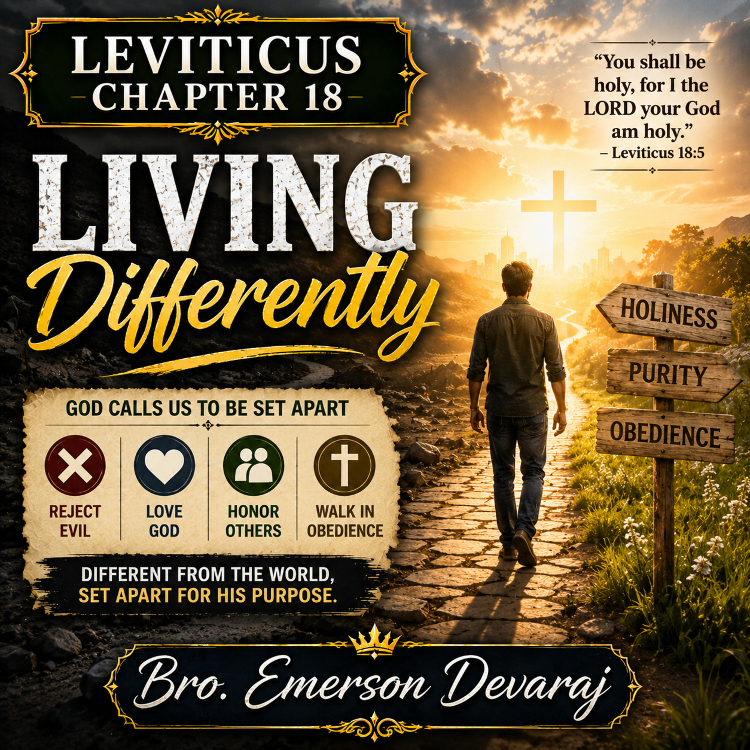 Living Differently: Why God Sets Boundaries | உலகத்தைப் போல வாழாதே! episode artwork