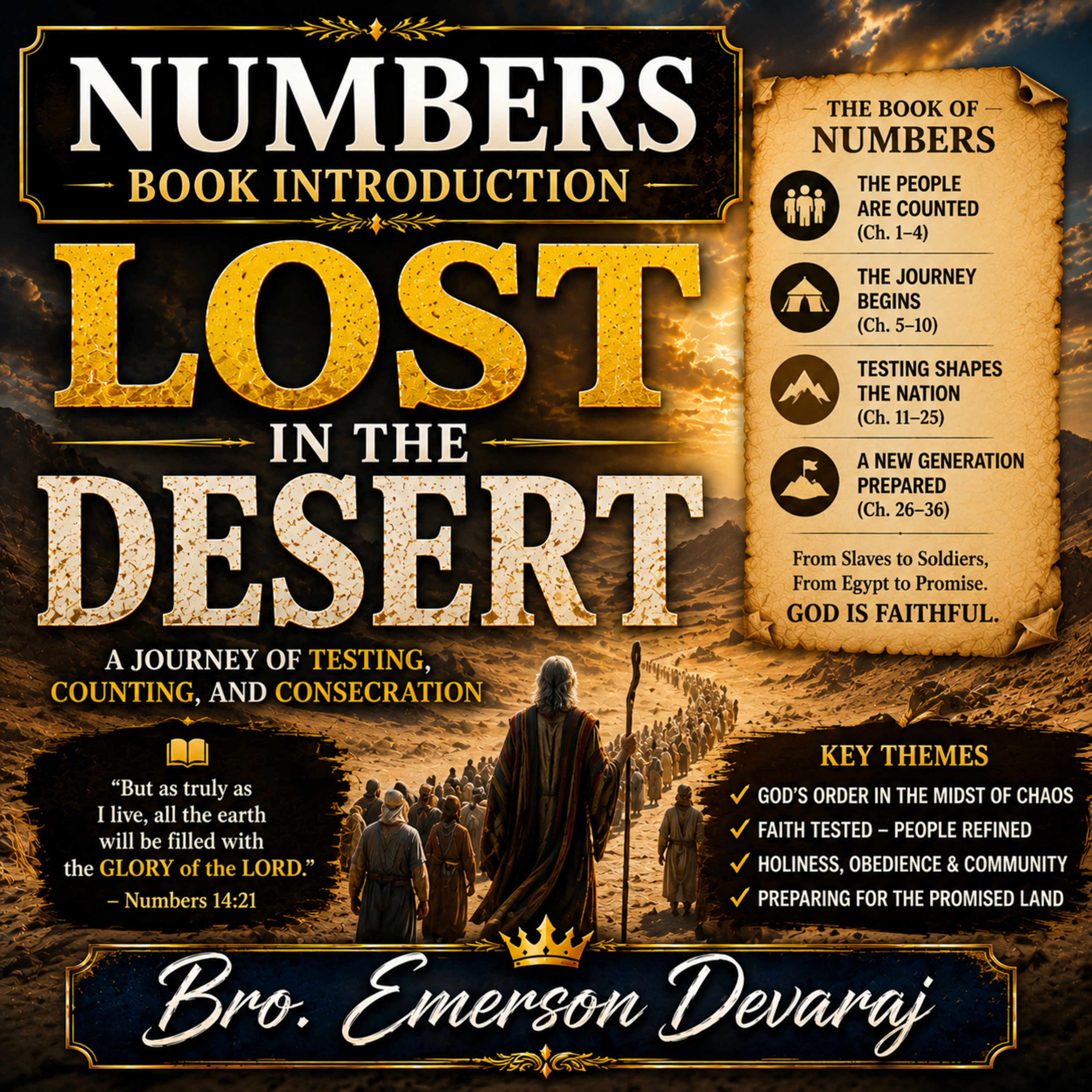 Lost in the Desert | எண்ணாகமம் புத்தகத்தின் அறிமுகம்! episode artwork