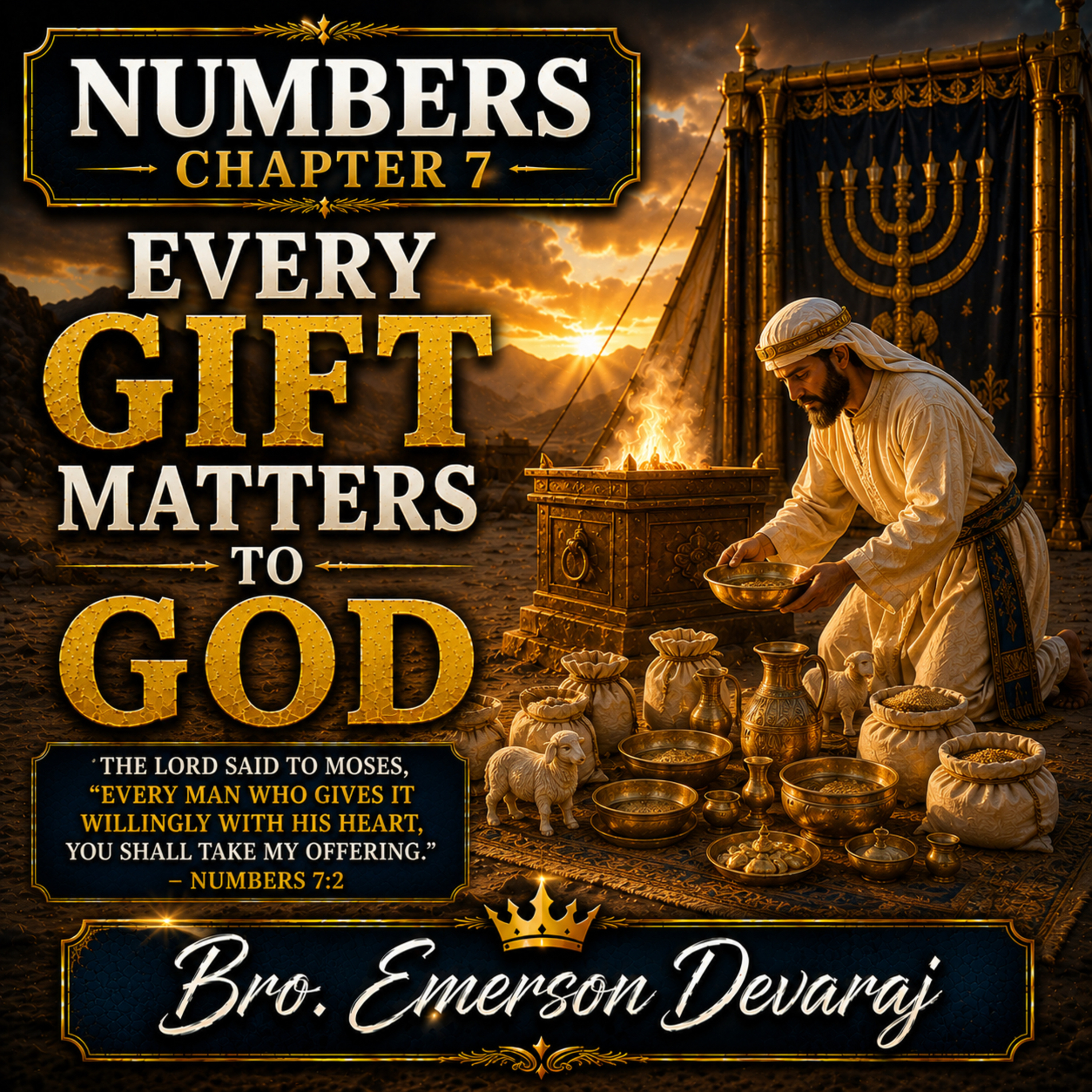 Why Every Gift Matters to God | தேவனுக்கு நாம் கொடுக்கும் ஒவ்வொரு காணிக்கையும் ஏன் முக்கியமானது? episode artwork