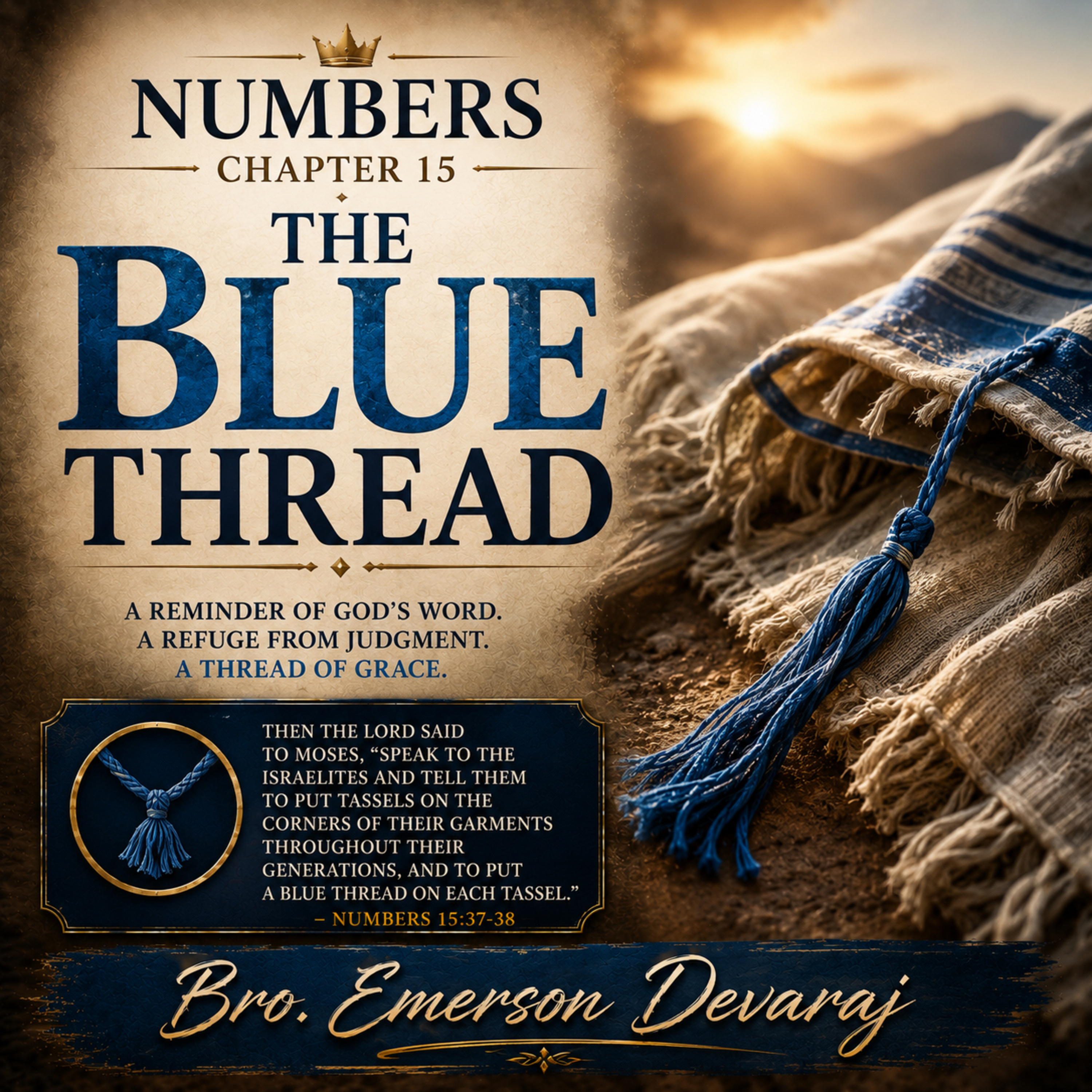 The Blue Thread | ஆடையில் ஒரு நீலநூல்! பரிசுத்தத்தின் ரகசியம்! episode artwork