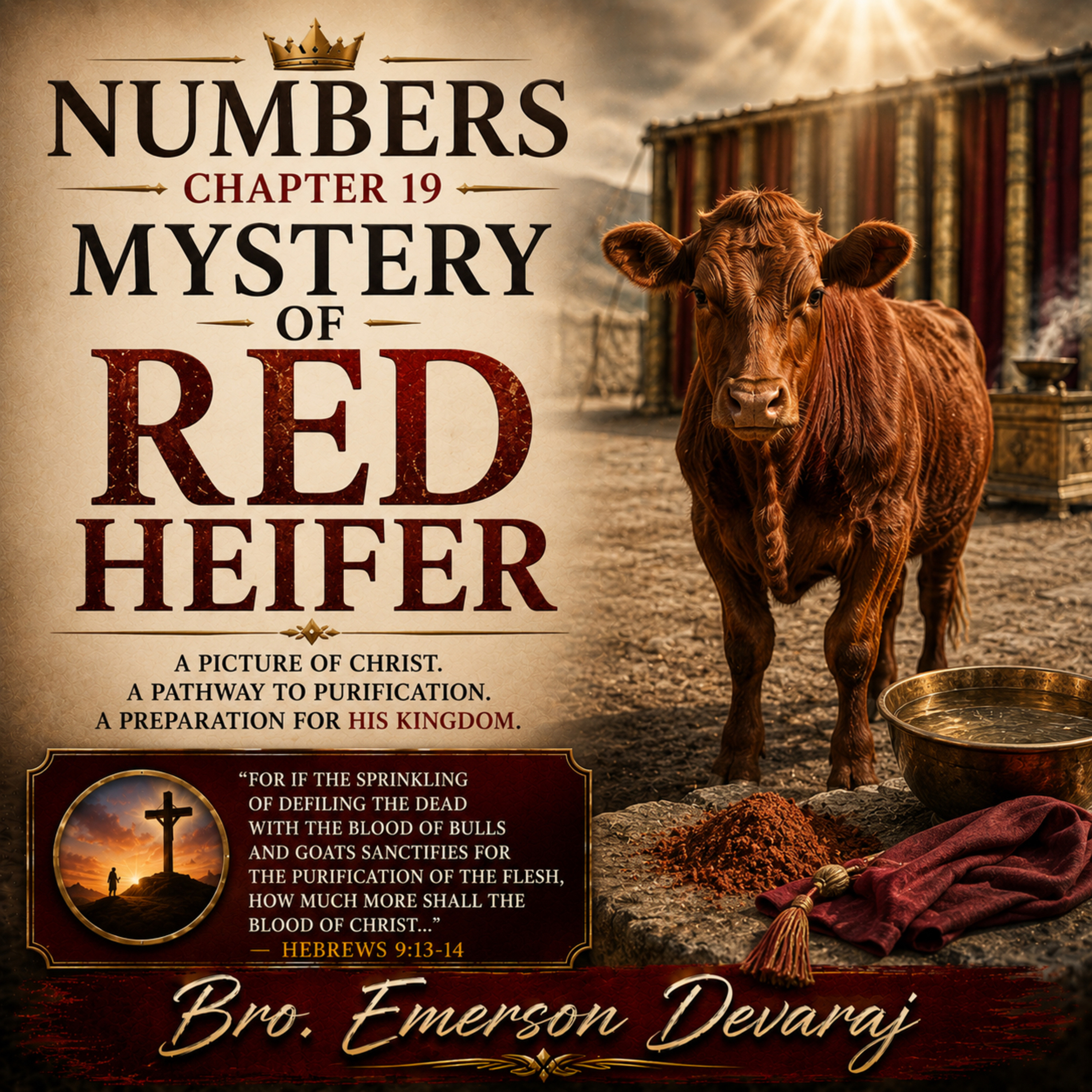 The Mystery of the Red Heifer | சிவப்பு கிடாரியின் ரகசியம்! 🟥🐄 சிலுவையின் நிழல்! episode artwork