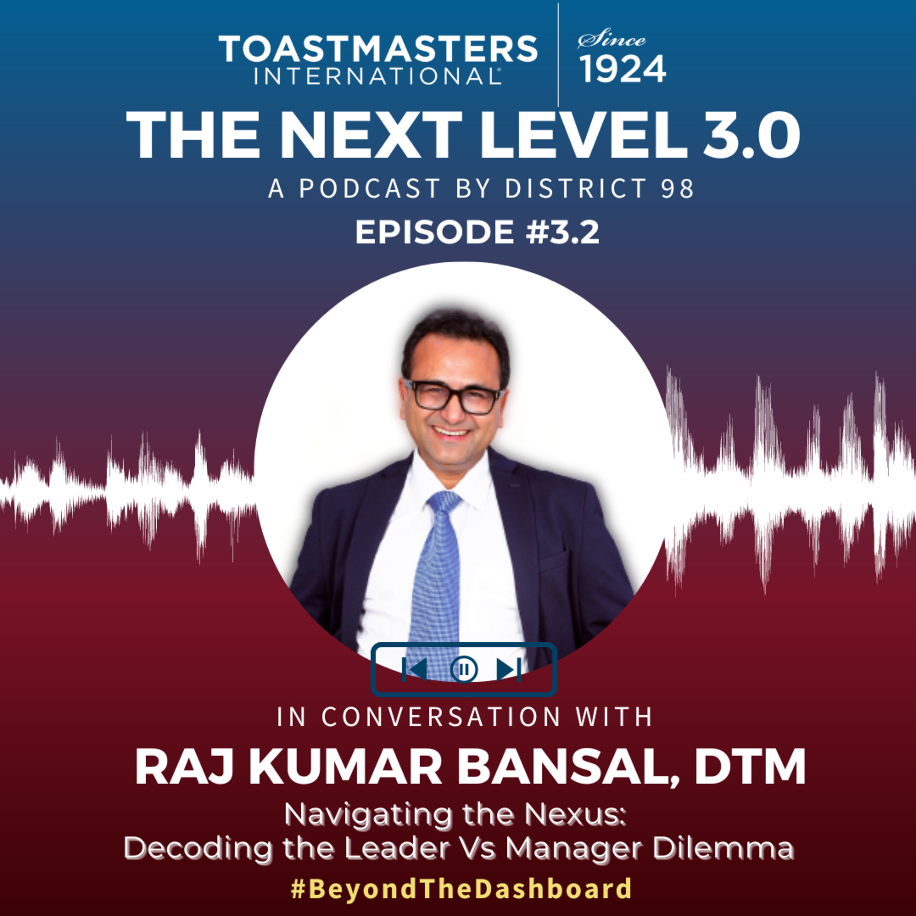 3.2 - Navigating the Nexus: Decoding the Leader Vs Manager Dilemma episode artwork