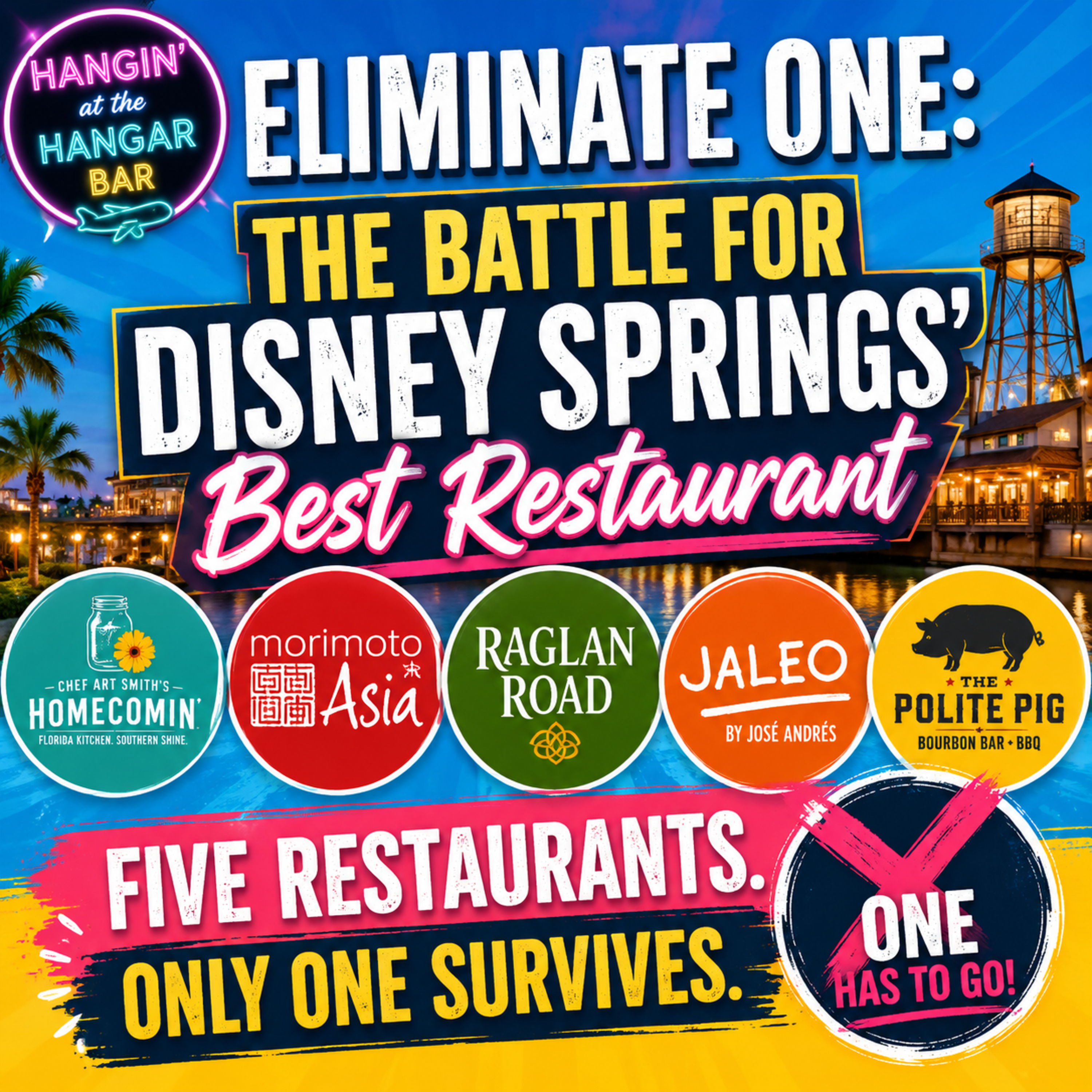 Eliminate One: The Battle for Disney Springs' Best Restaurant episode artwork