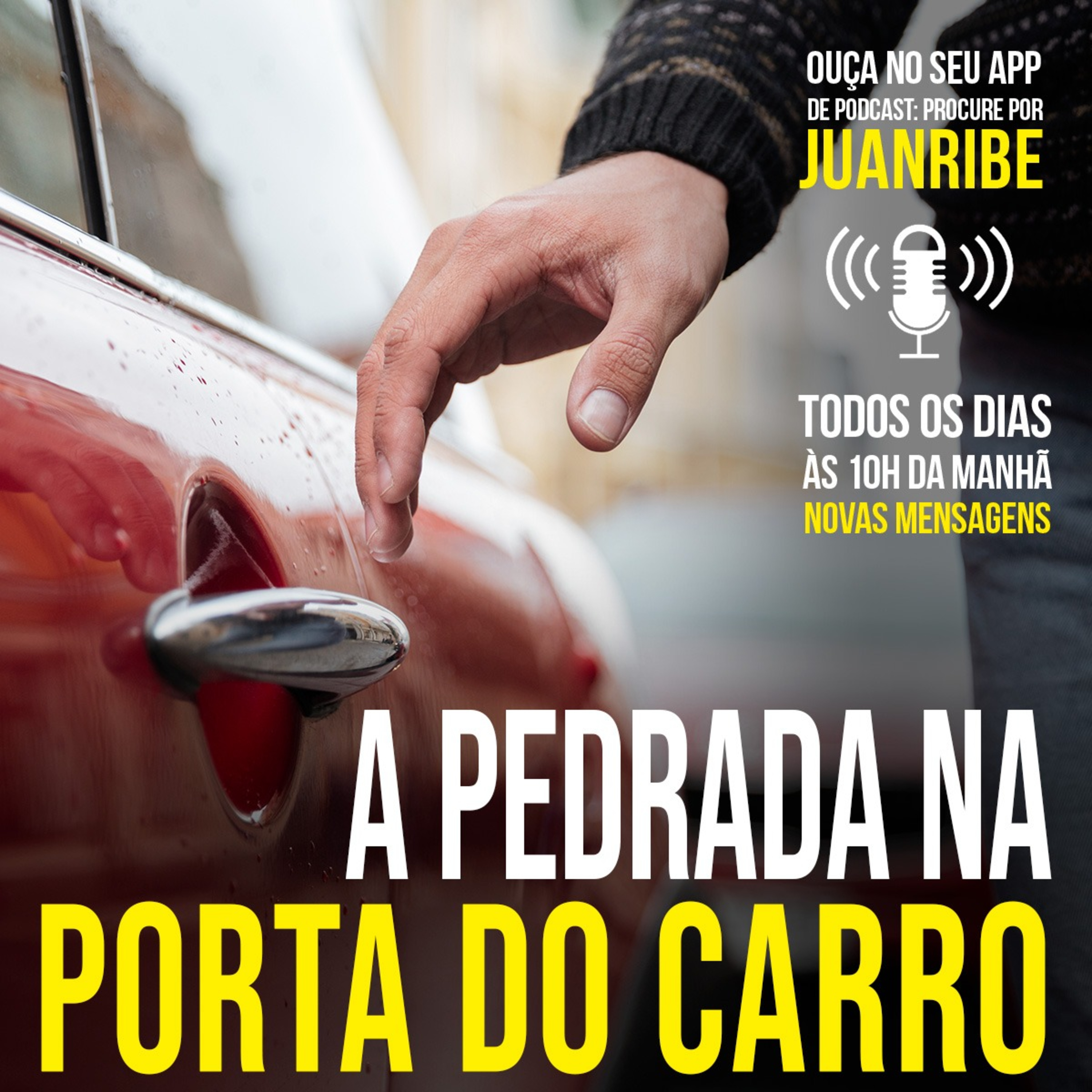 A Pedrada na Porta do Carro