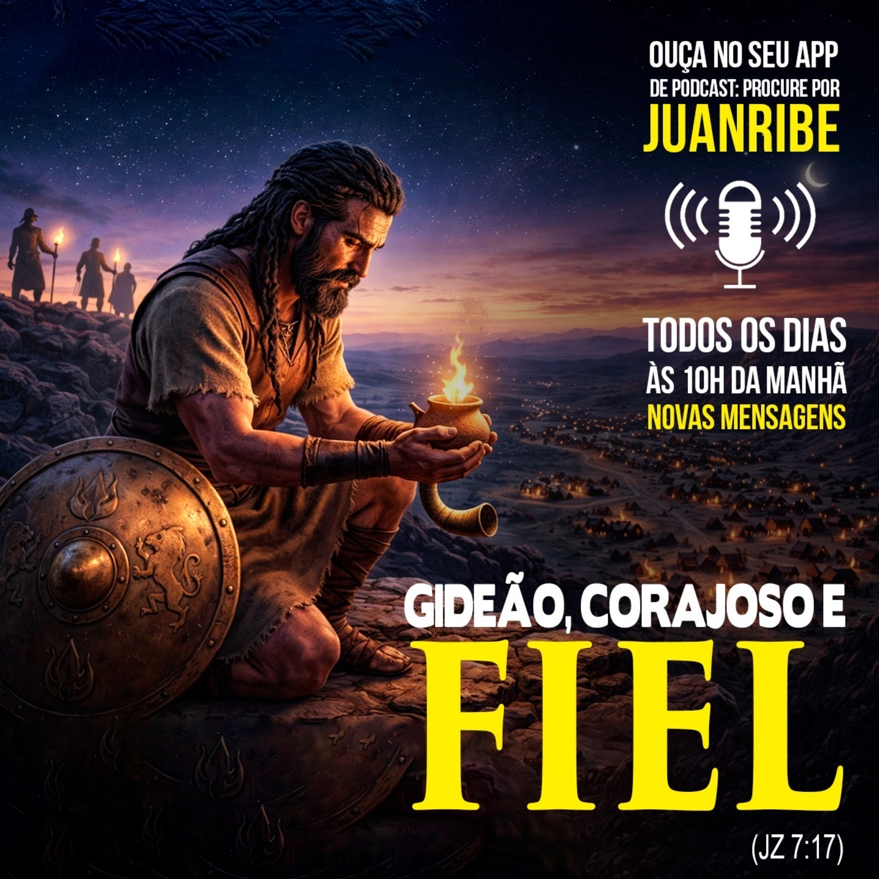 Gideão, Corajoso e Fiel (Jz 07 17)