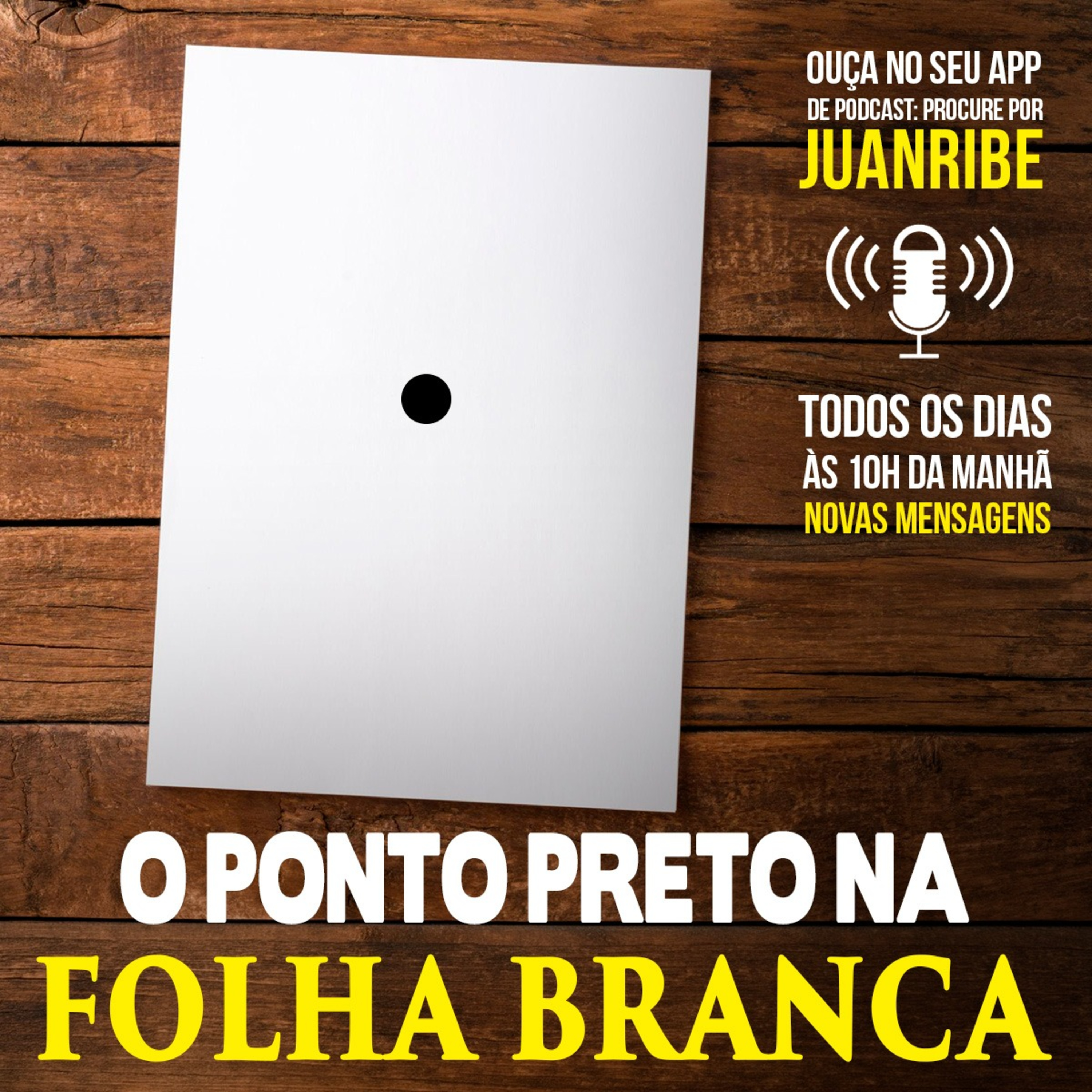 O Ponto Preto na Folha Branca