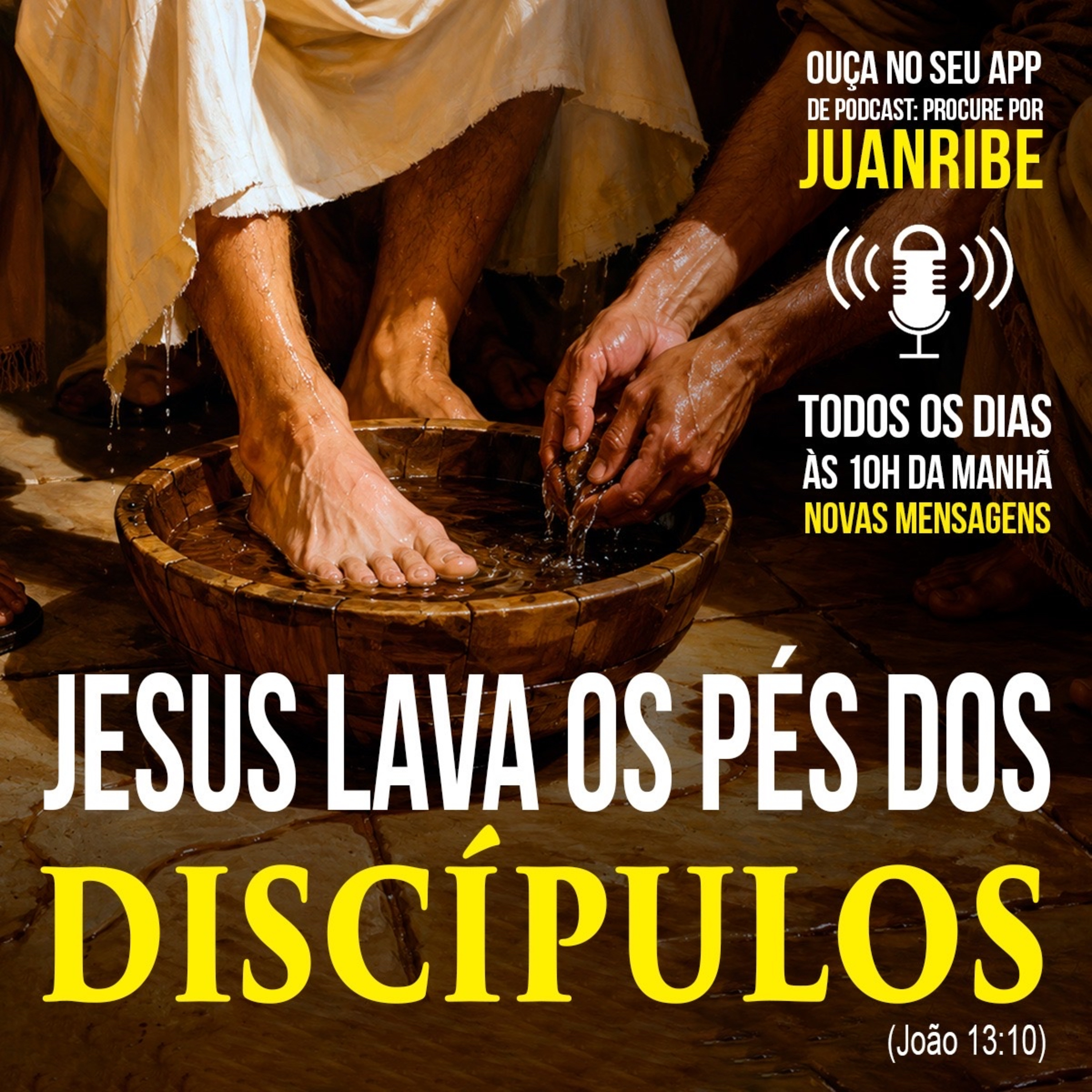 Jesus Lava os Pés dos Discípulos (Jo 13 10)  episode artwork