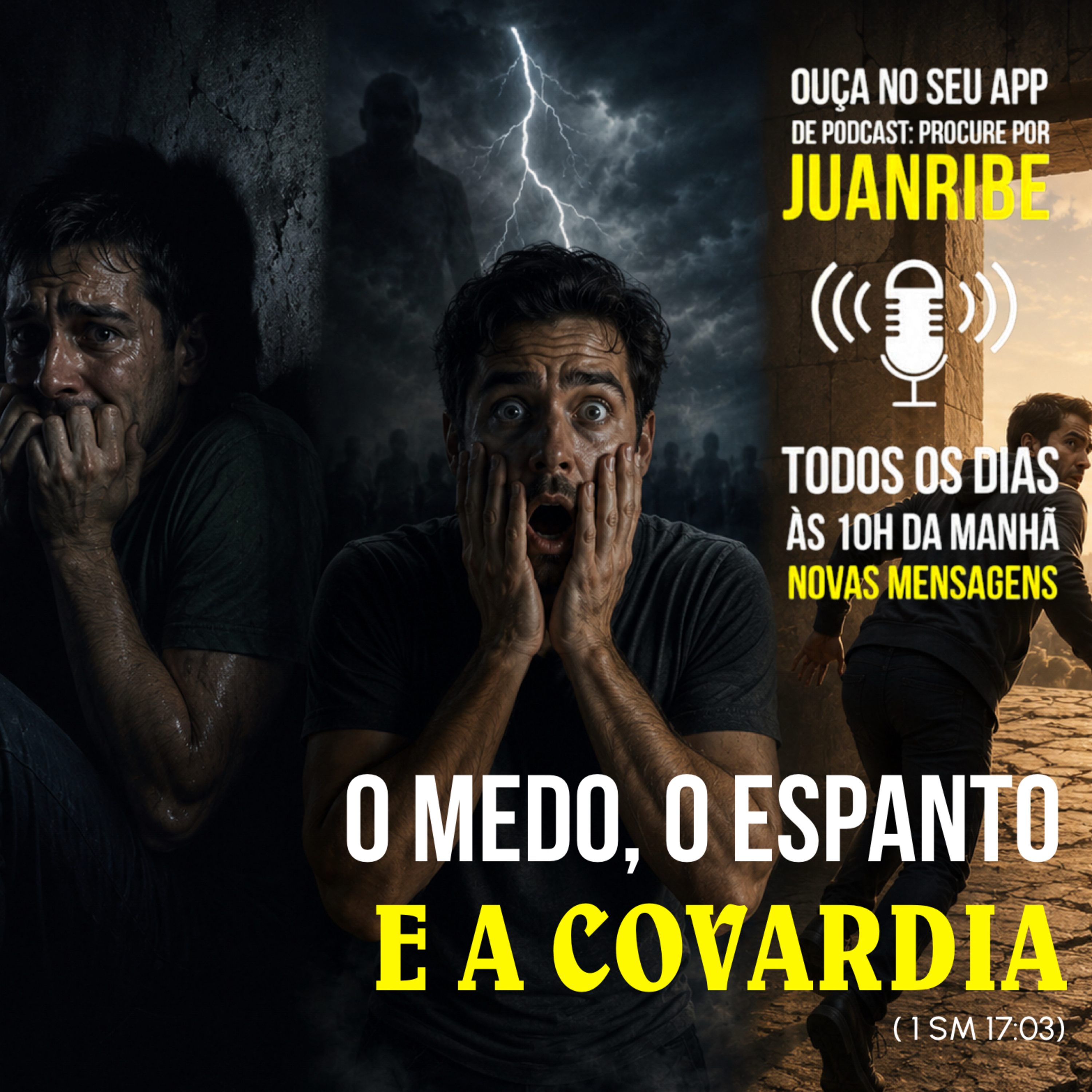 O Medo, o Espanto e a Covardia (I Sm 17 03)  episode artwork