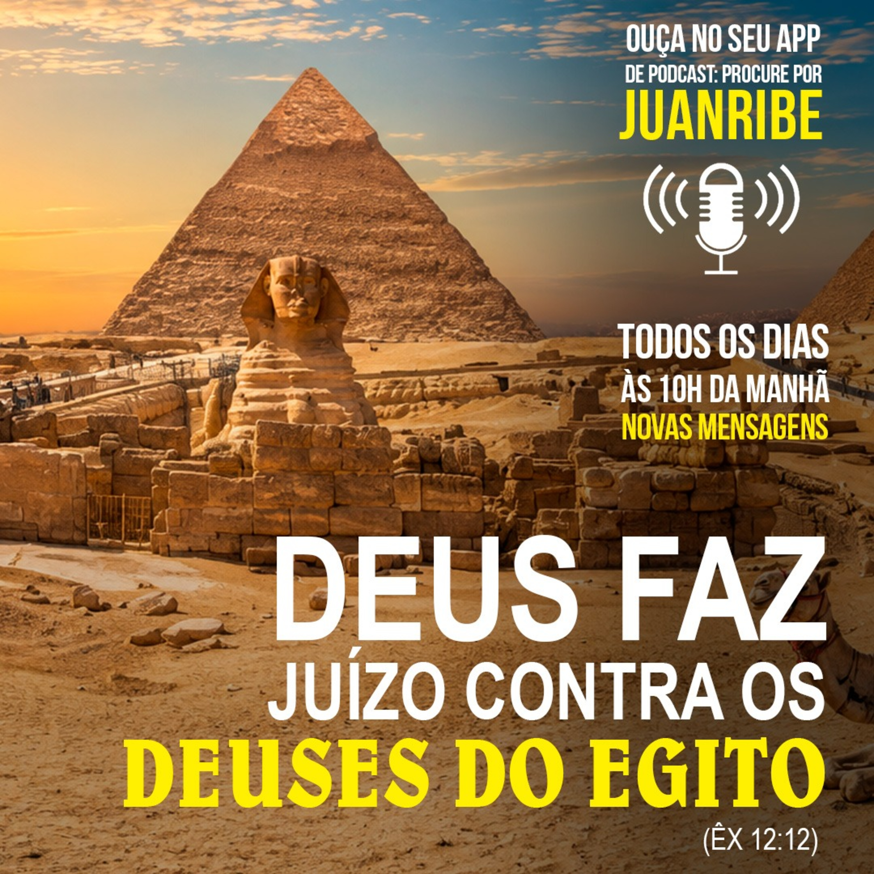 Deus faz Juízo Contra os deuses do Egito (Êx 12 12) 