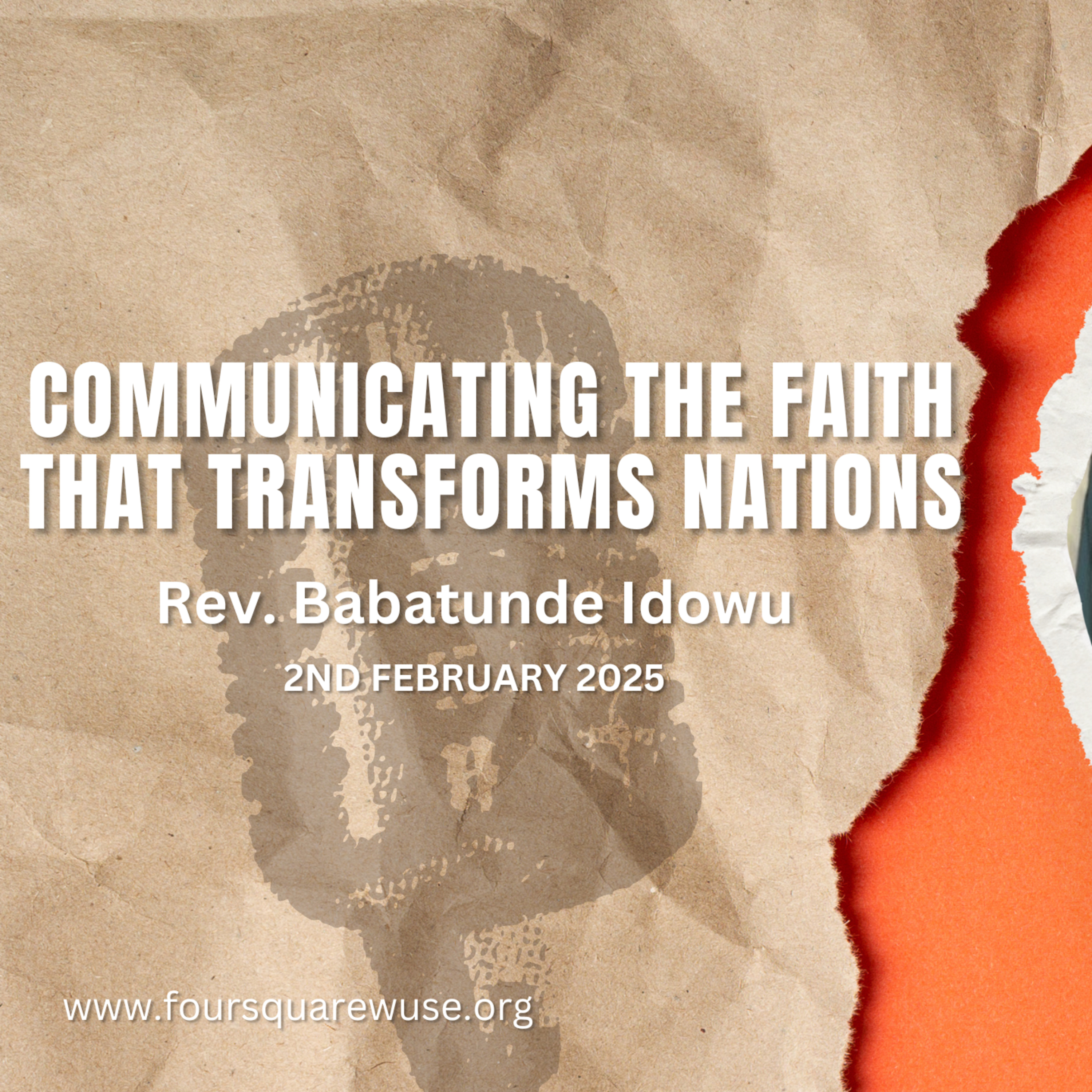 Communicating the Faith that Transforms Nations || Rev. Babatunde Idowu || 2nd February 2025 episode artwork