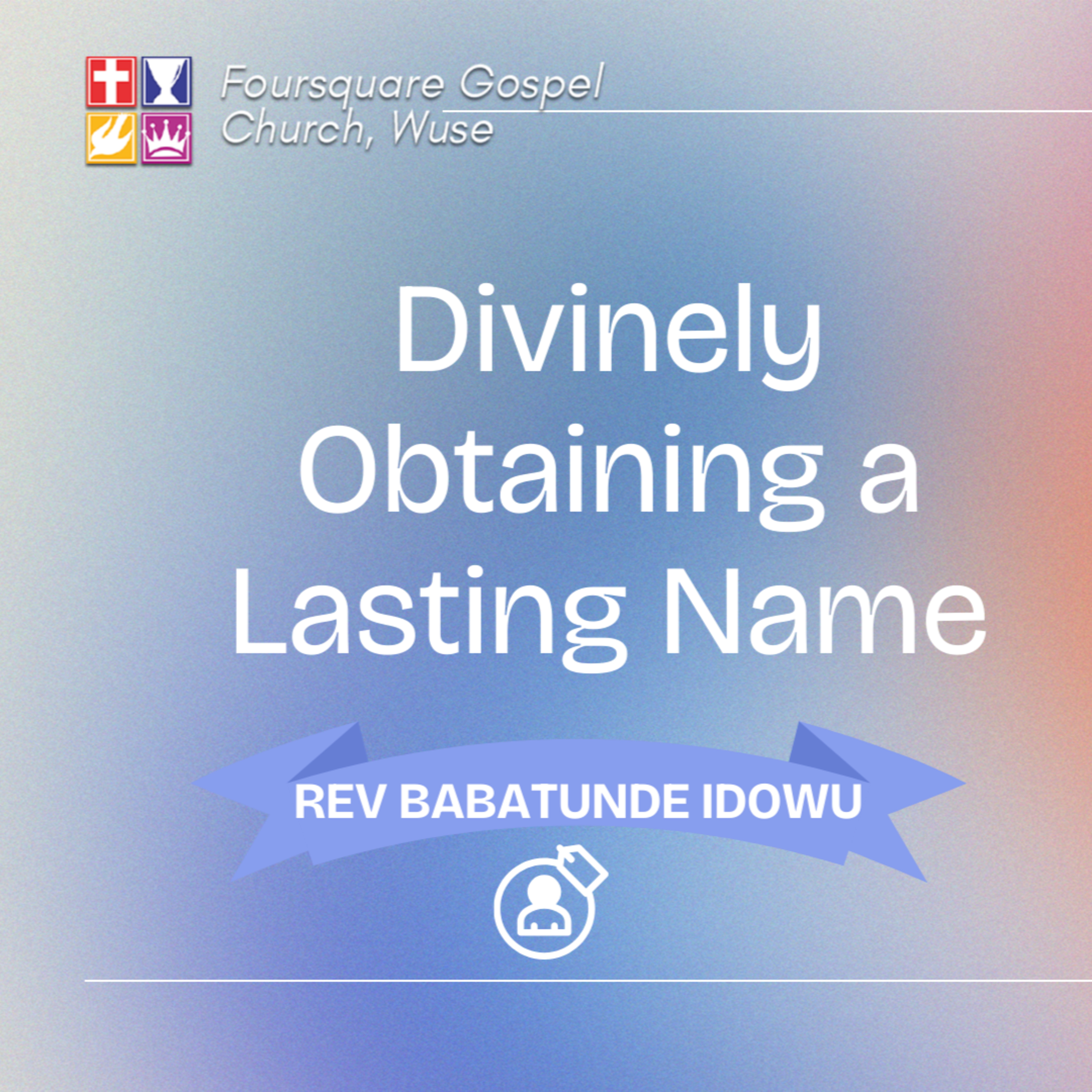 Divinely Obtaining a Lasting Name || Rev. Babatunde Idowu || 04th January 2026 episode artwork