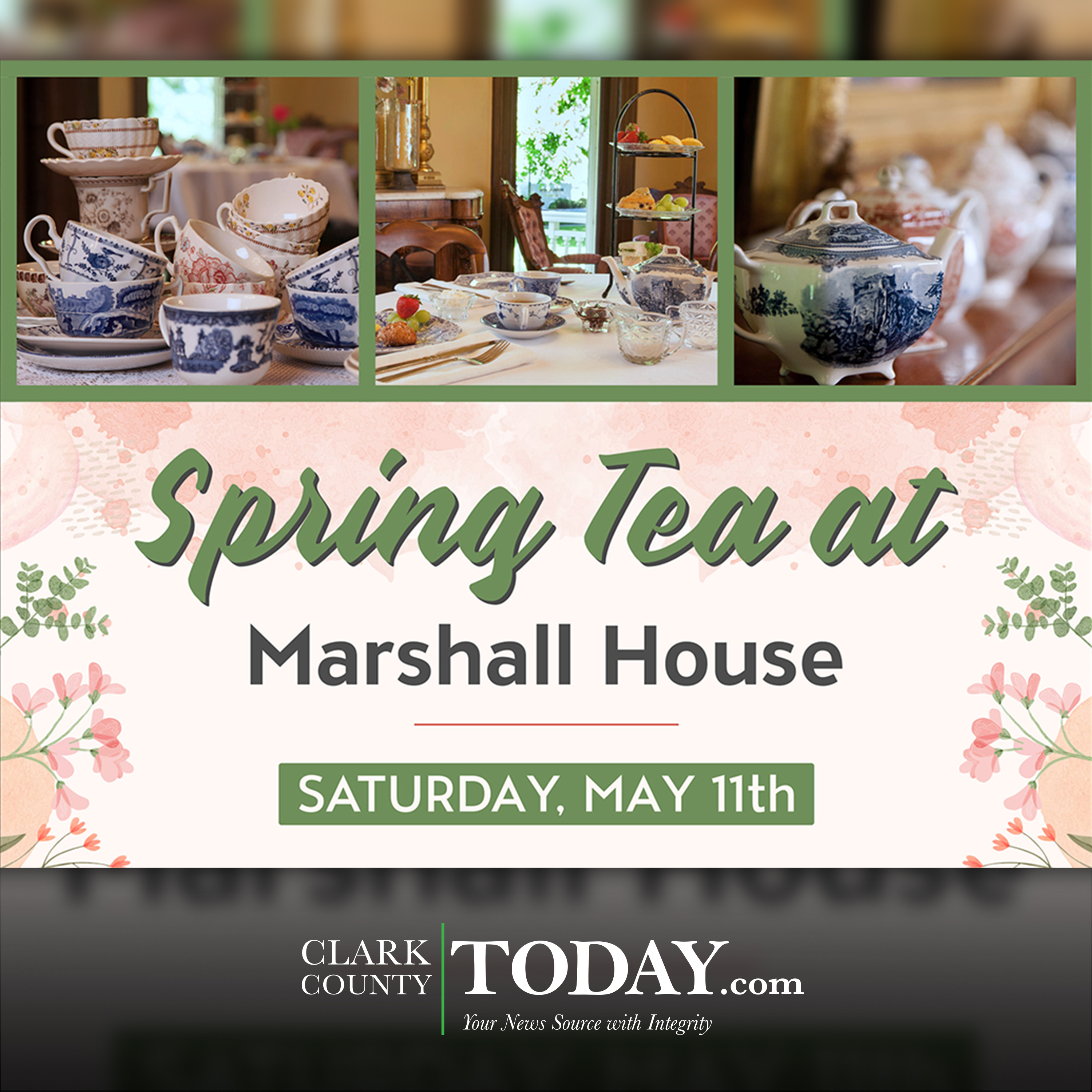 Spring Tea at Marshall House to be held