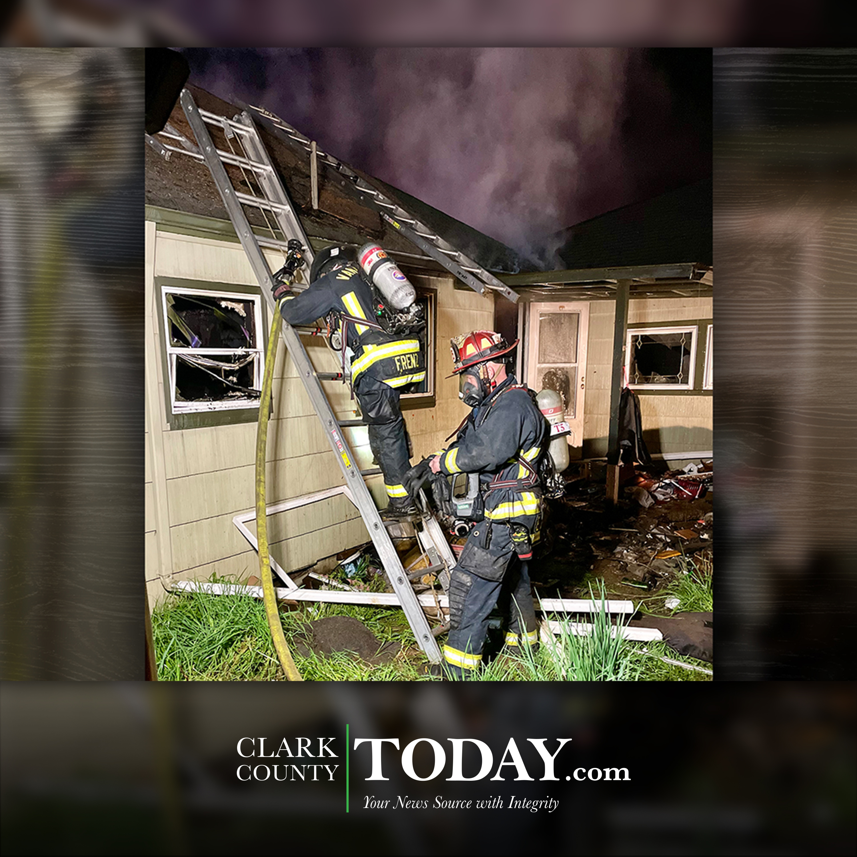 Vancouver house fire extinguished