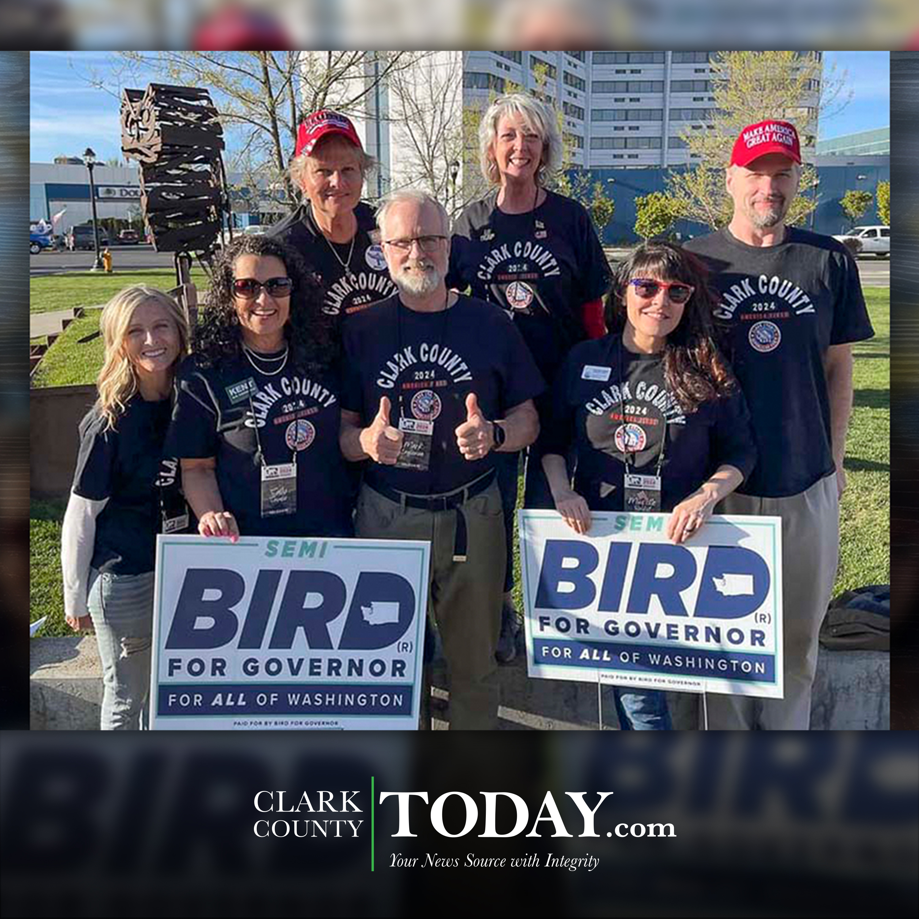 Clark County Republicans instrumental in Semi Bird endorsement for Washington governor