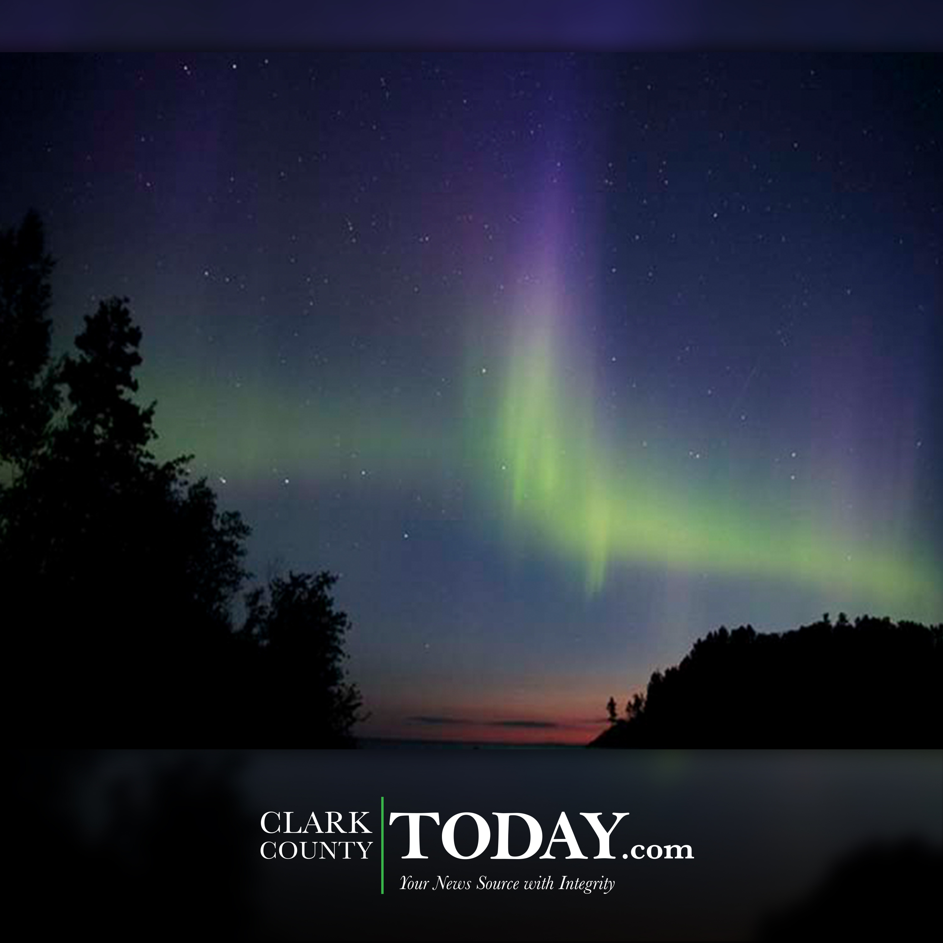 Northern Lights to be seen tonight, May 10? Here in Clark County? Maybe
