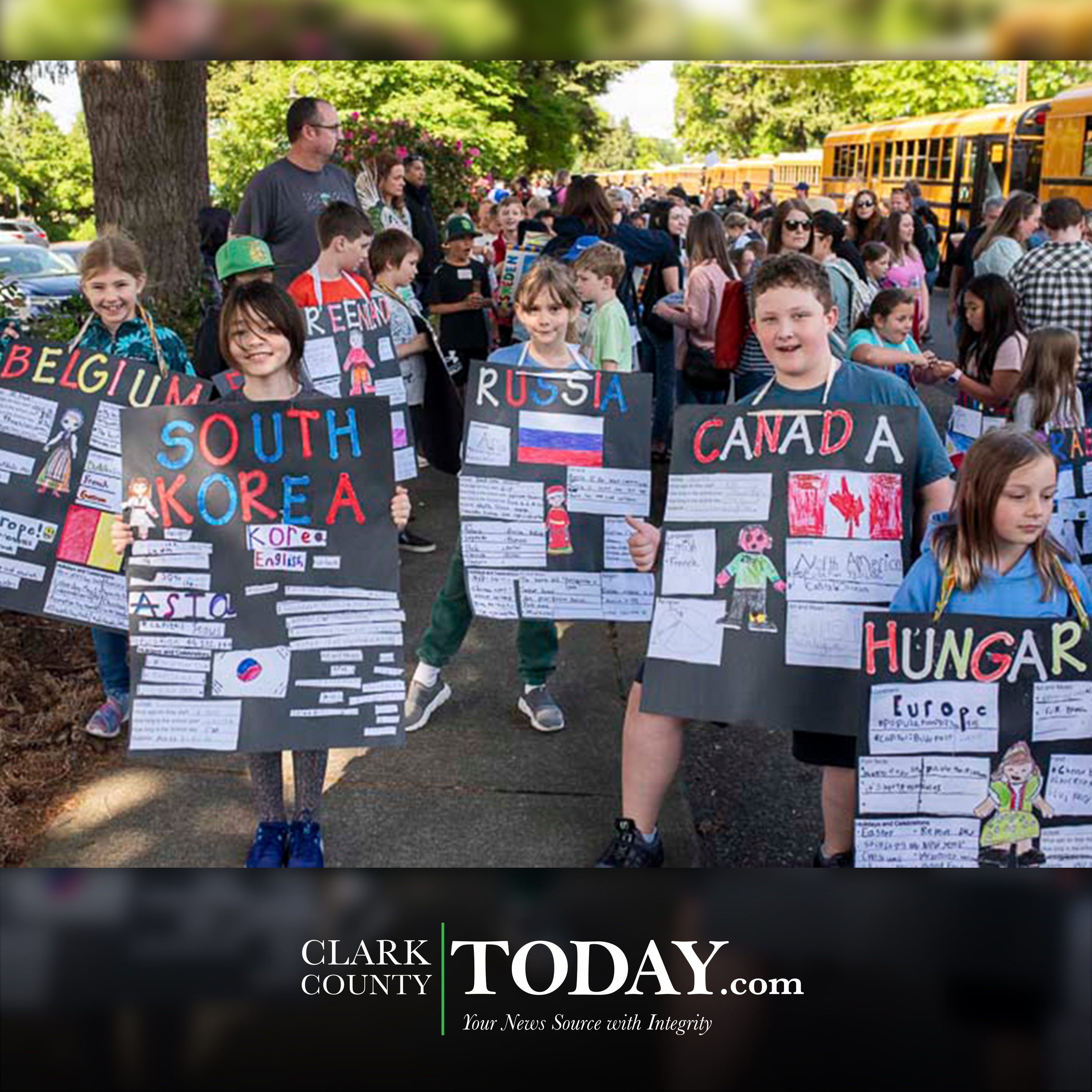 VPS 3rd graders celebrate their heritage in annual Children's Culture Parade