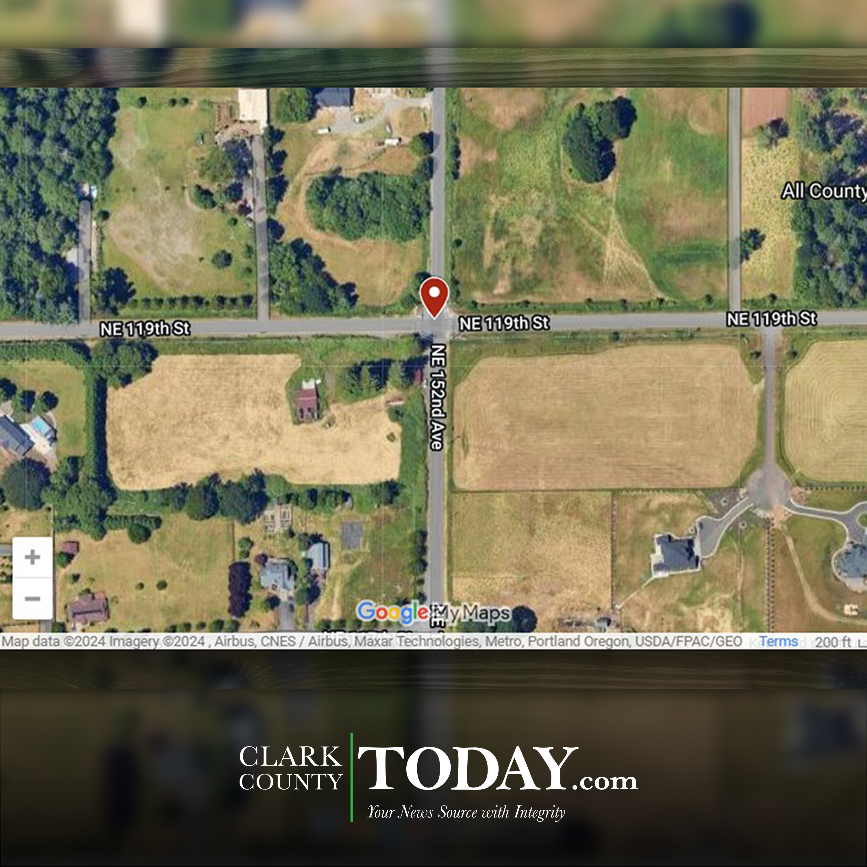 Construction beginning on new roundabout at intersection of NE 119th Street and NE 152nd Avenue
