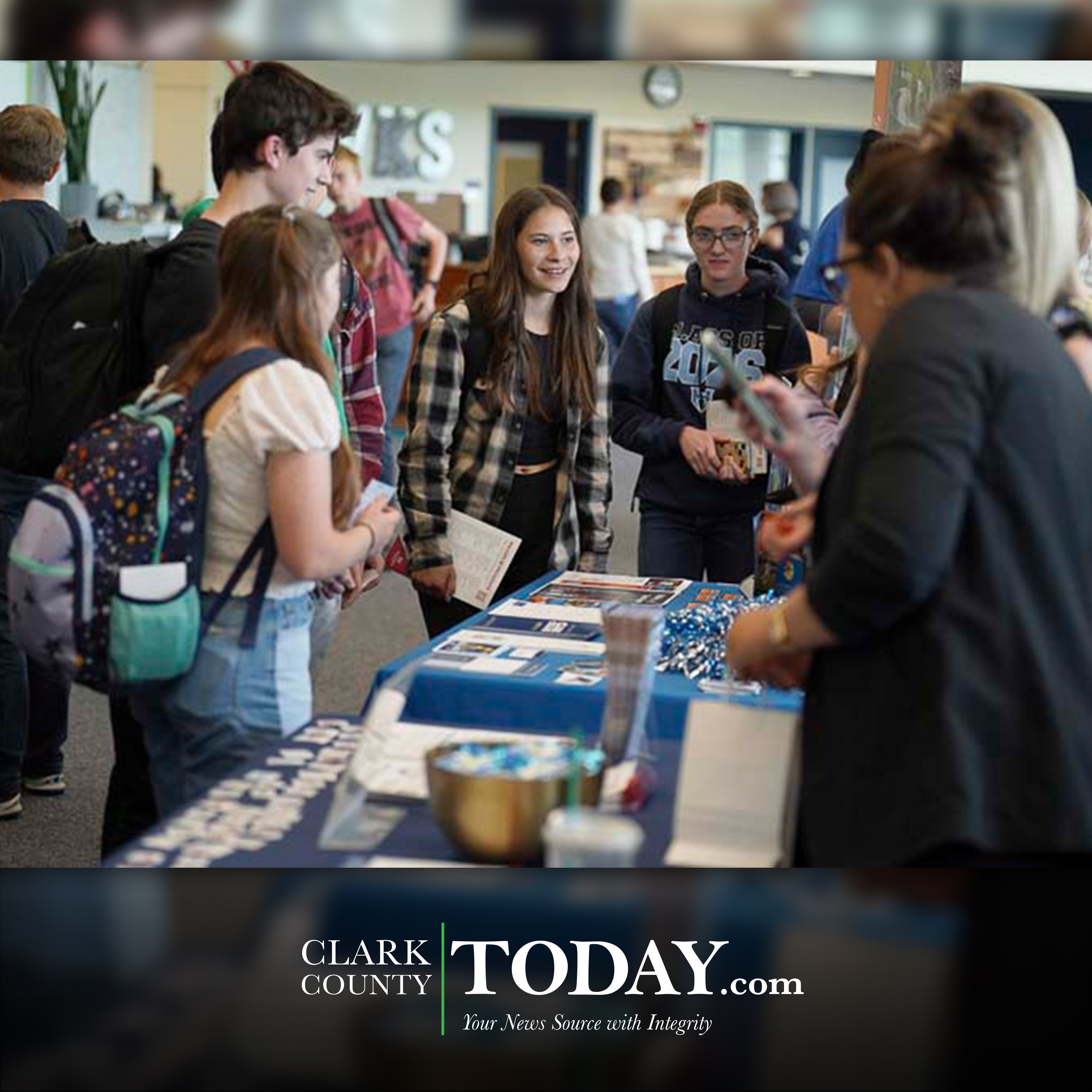 High school students launch future goals at Hockinson's largest college and career fair event
