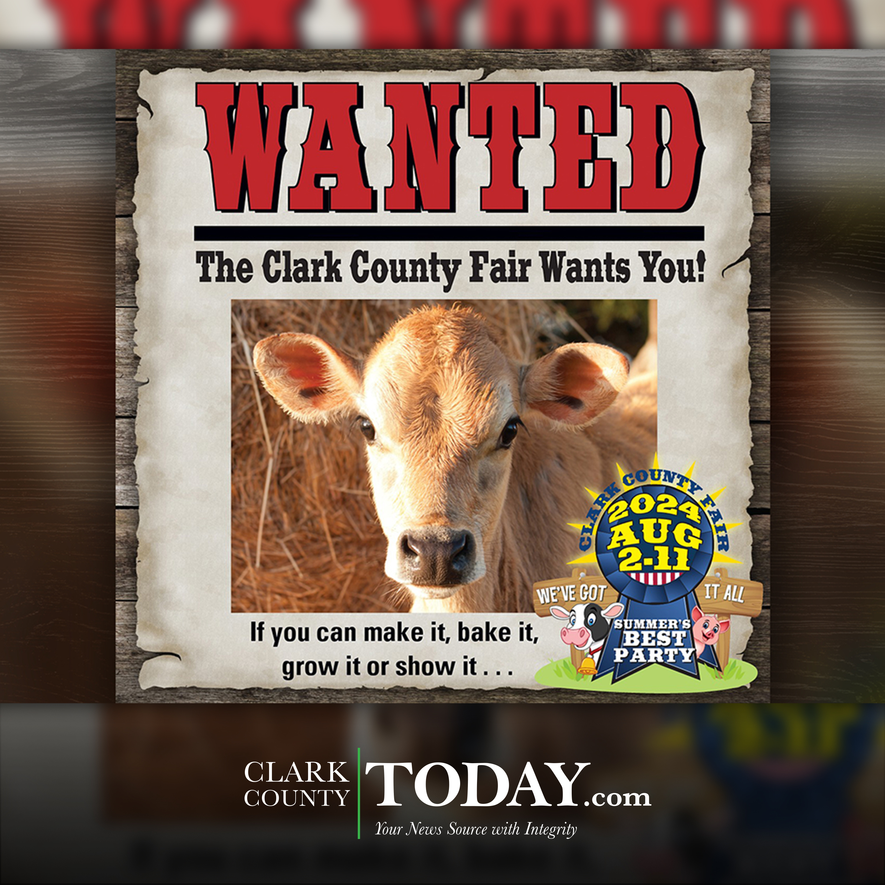 Exhibitors welcome to participate at 2024 Clark County Fair