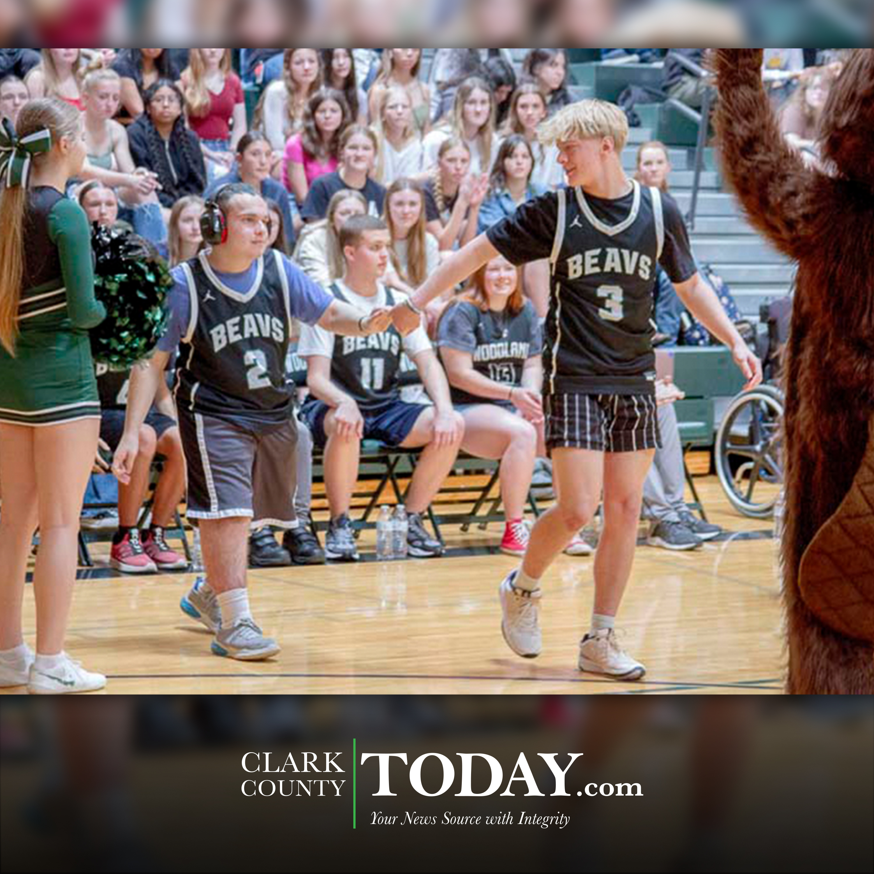 Woodland High School hosts first-ever Unified Basketball game