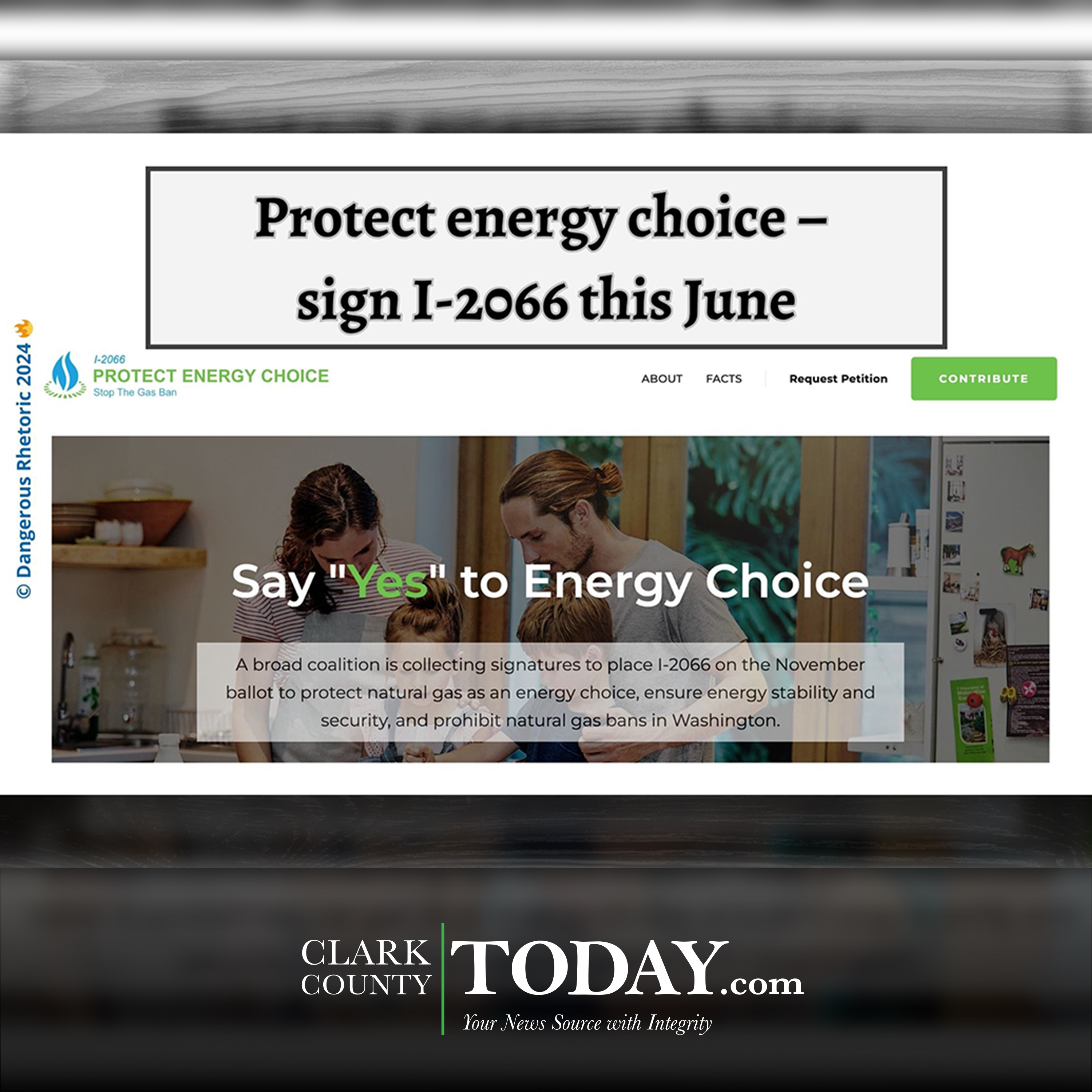 Opinion: Protect Energy Choice – sign I-2066 this June