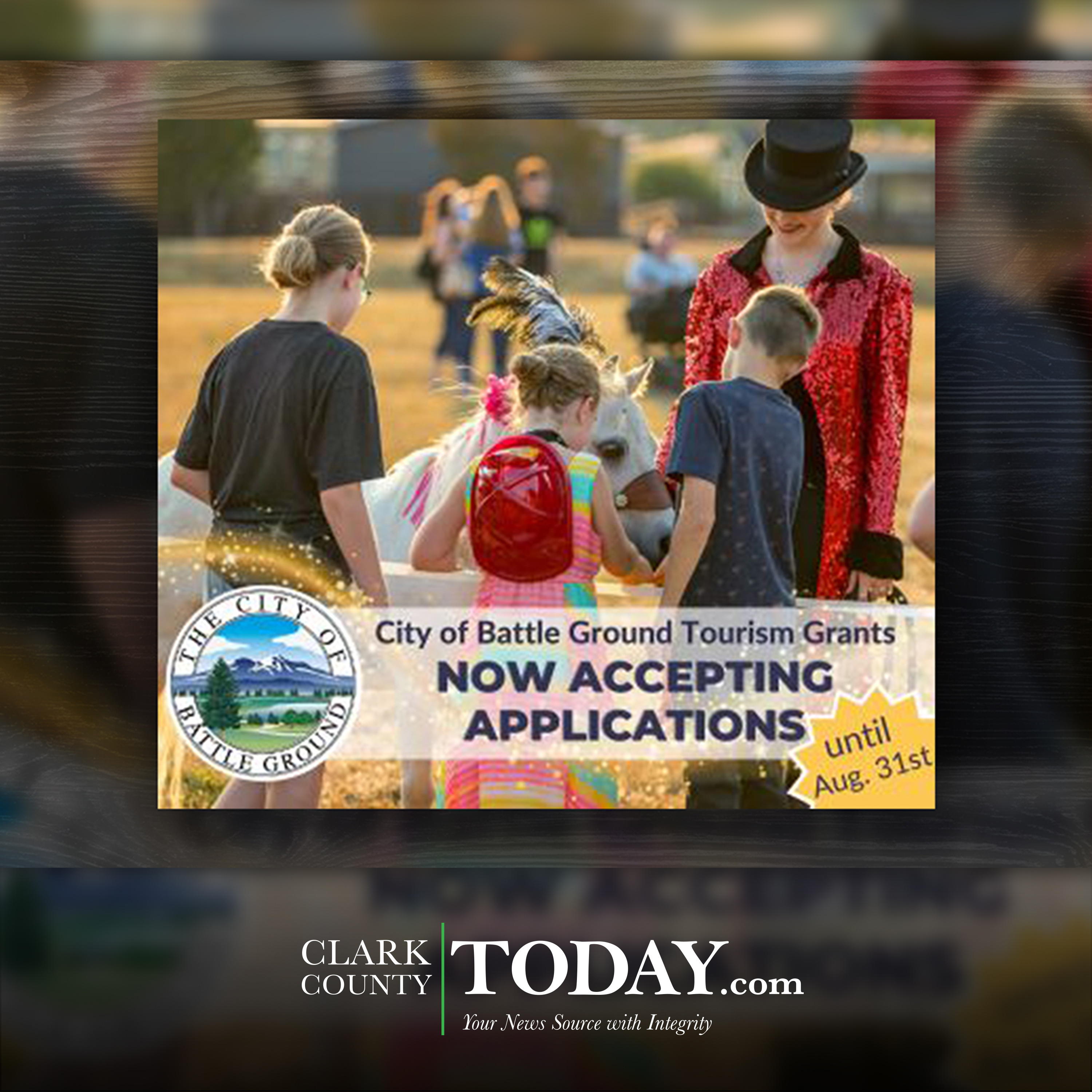 City of Battle Ground offering tourism grants