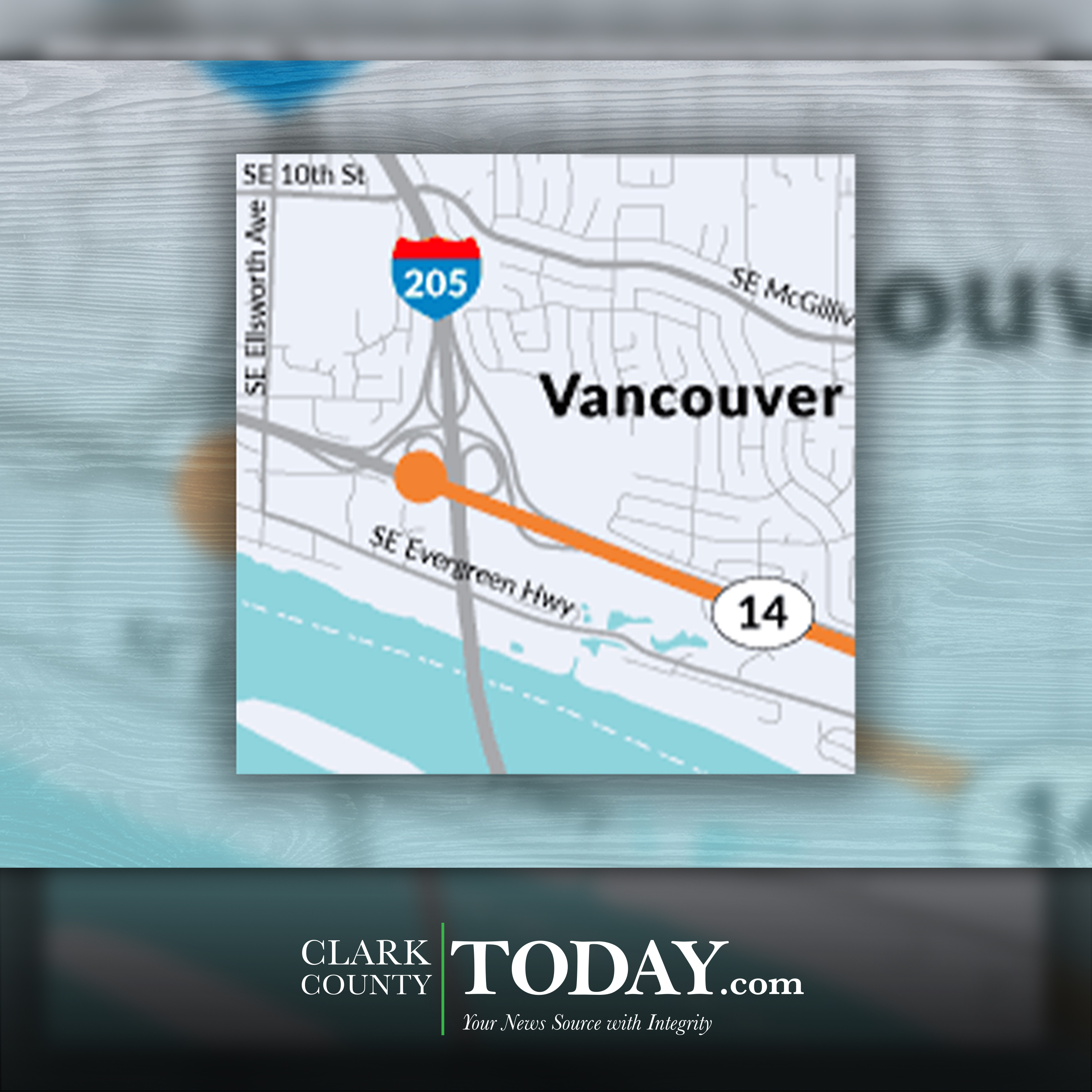 Nighttime paving on SR 14 in east Vancouver, June 10-17